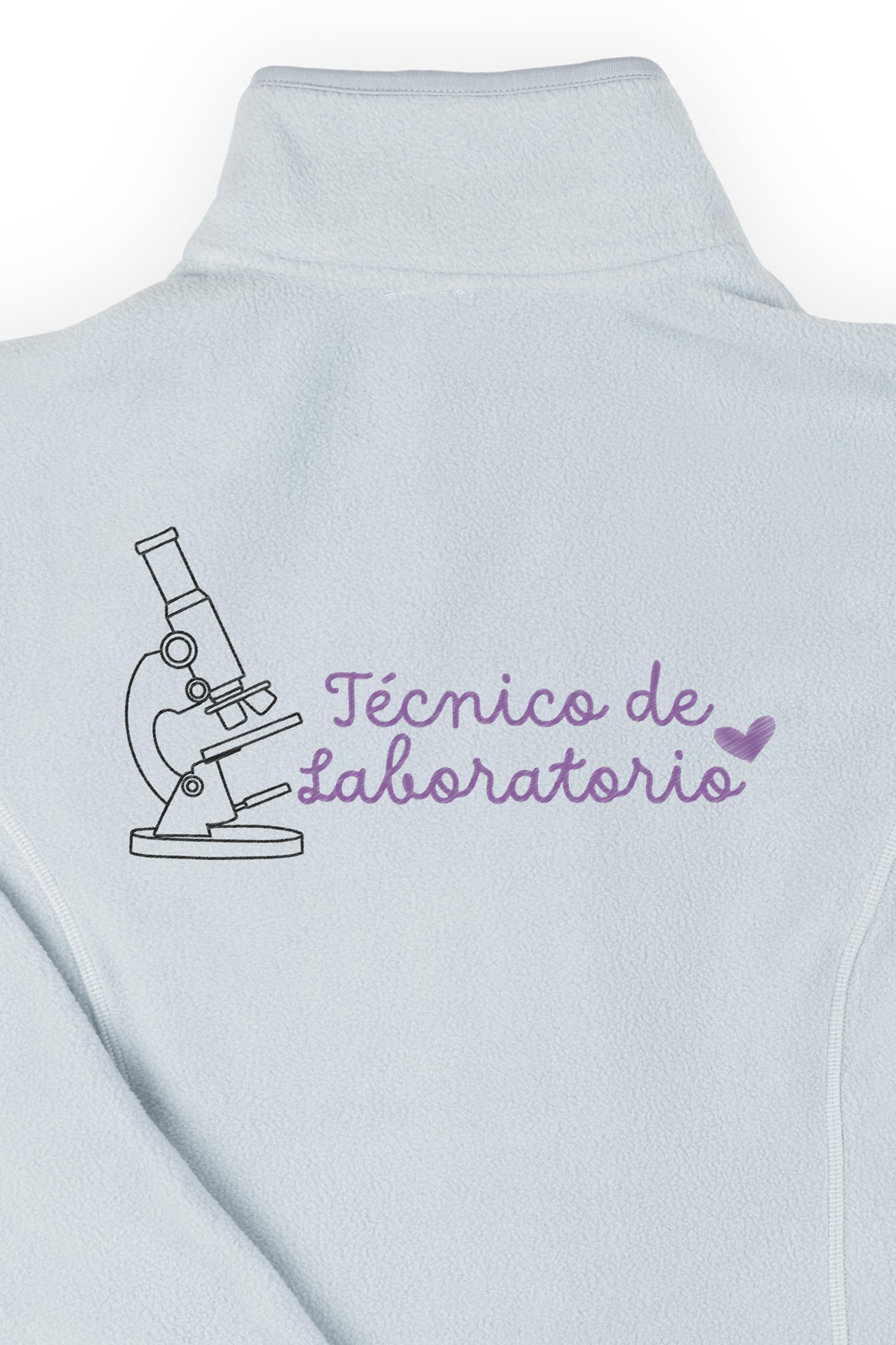 Forro Polar sanitario mujer personalizado – Color Hielo Farmacéutico-2