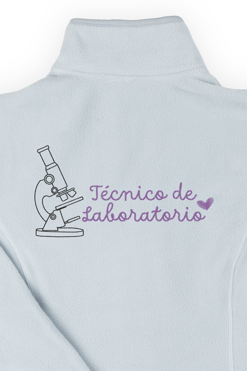 Forro Polar sanitario mujer personalizado – Color Hielo Farmacéutico-zoom-