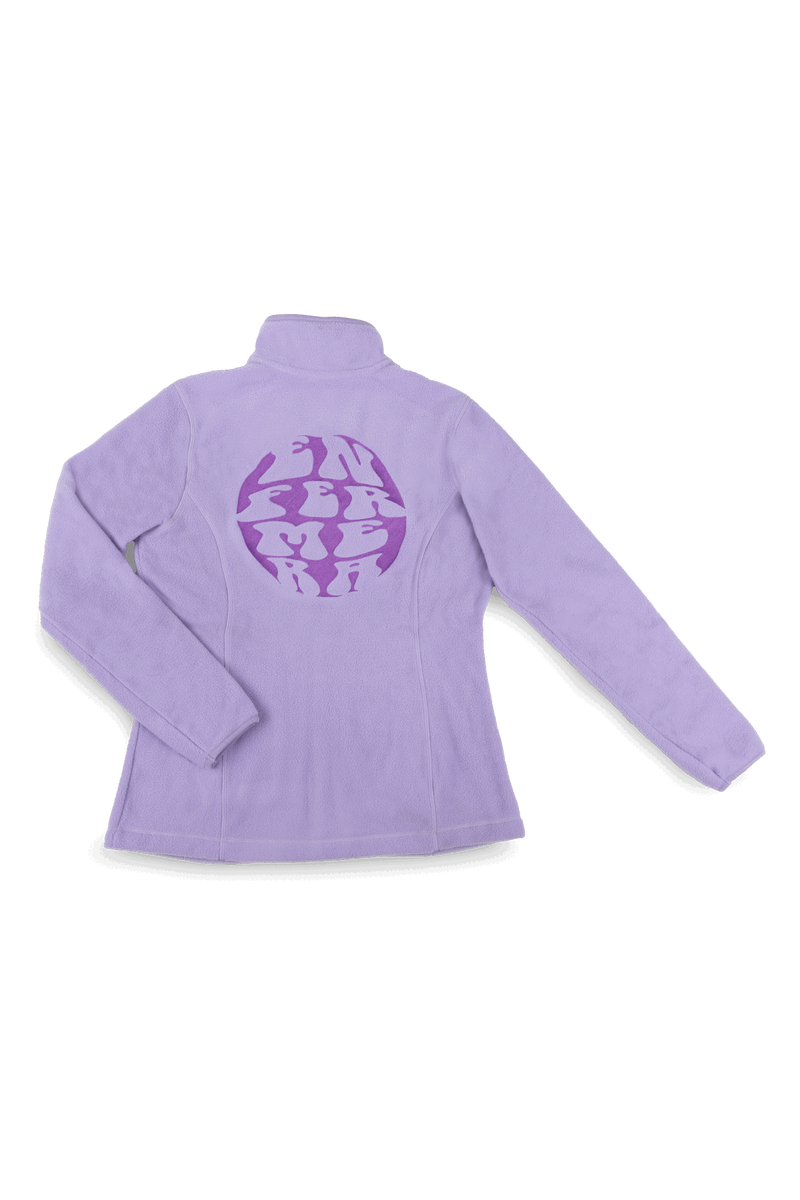 Forro Polar Sanitario Mujer Personalizado – Lavanda con bordado Matrona-zoom-
