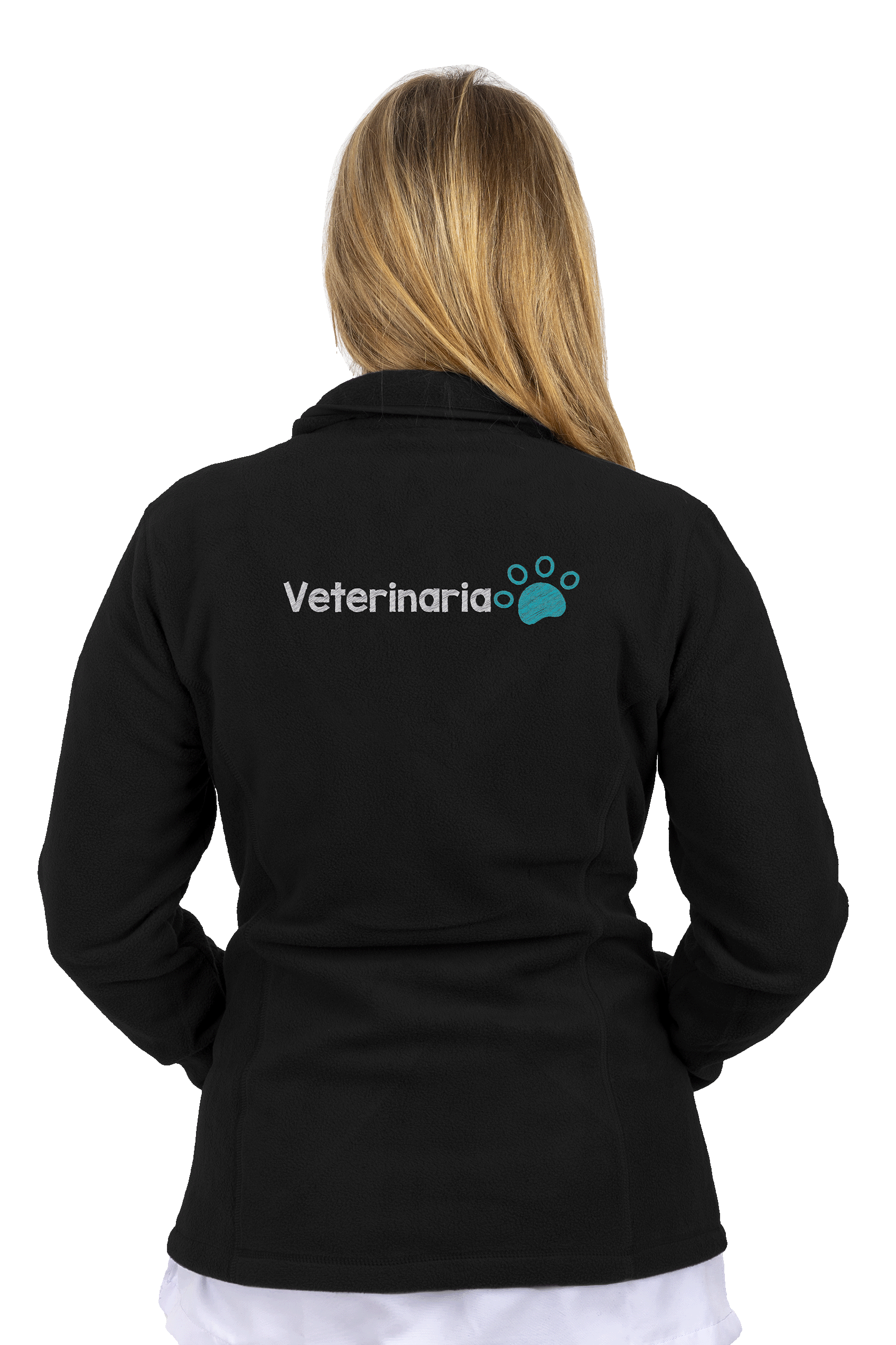 Polar Sanitario Mujer Personalizado – Negro Médico-1
