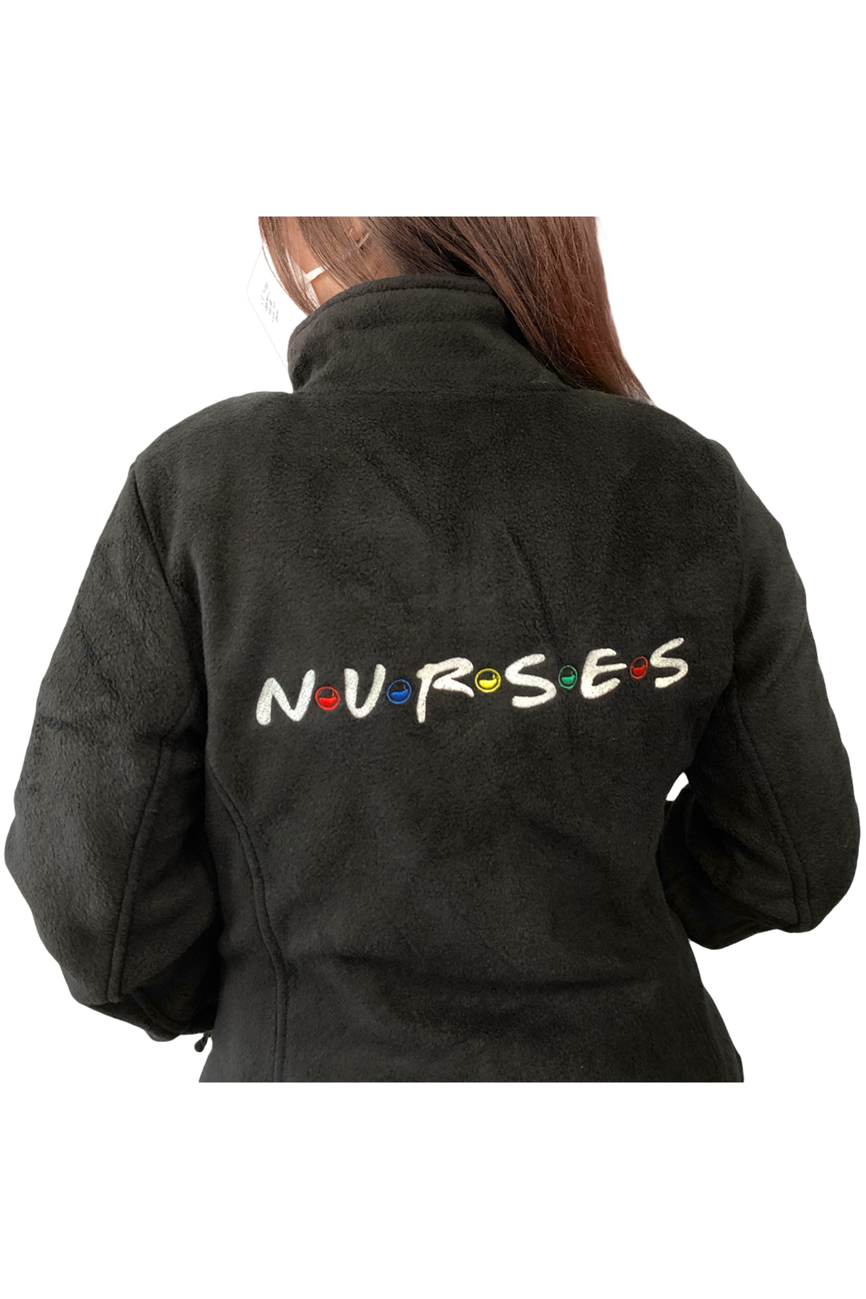 Polar Sanitario Mujer Personalizado – Negro Médico-zoom-6
