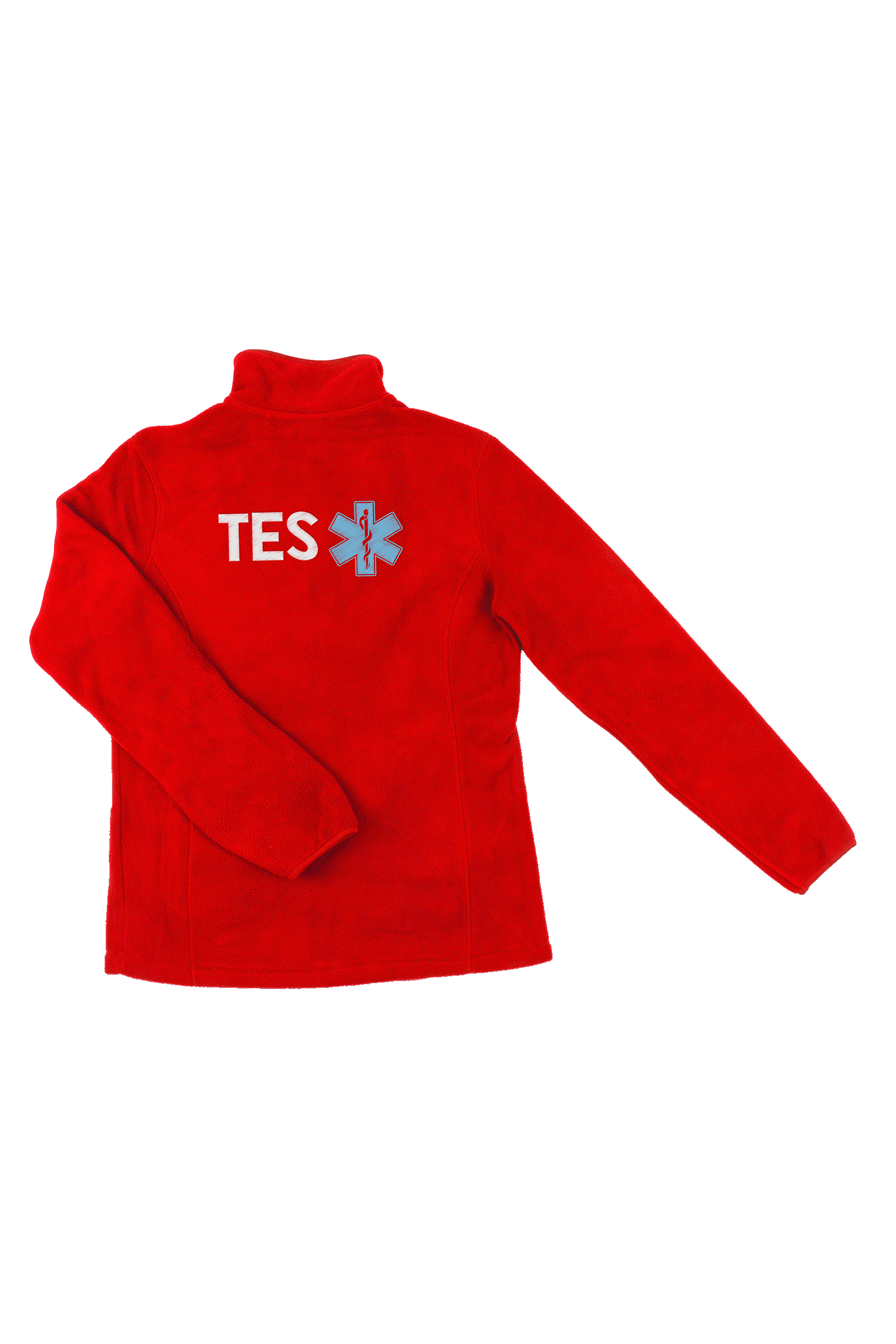 Chaqueta Polar Sanitario Hombre Personalizado – Color Rojo-zoom-5