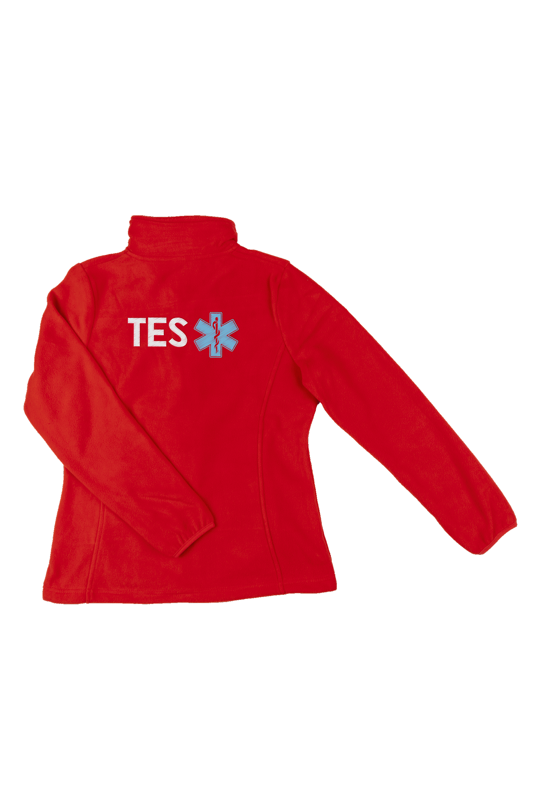 Forro Polar Sanitario Mujer Personalizado – Color Rojo T.E.S-zoom-4