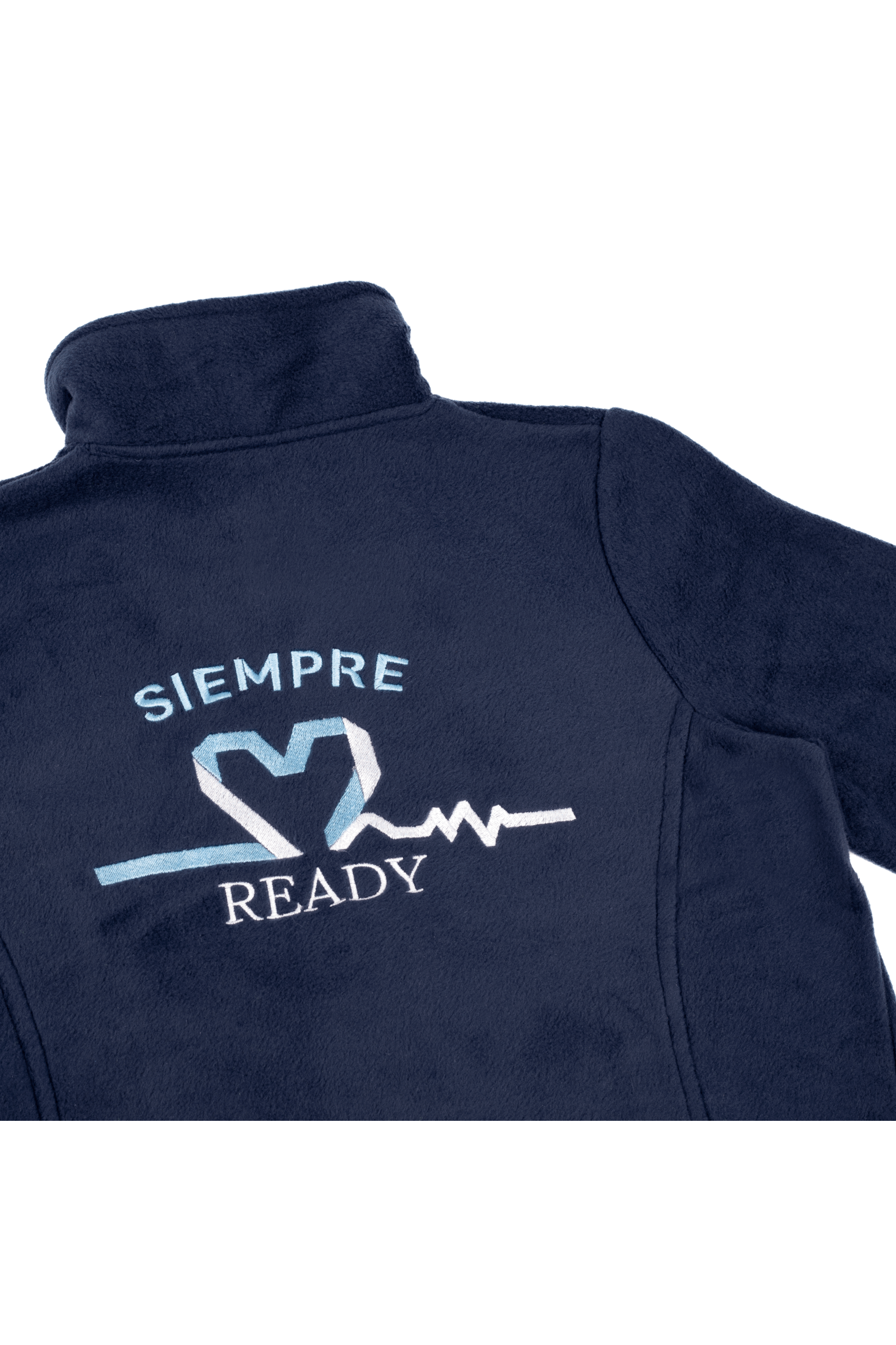 Forro Polar Sanitario Mujer Personalizado – Azul Marino Fisioterapeuta-11