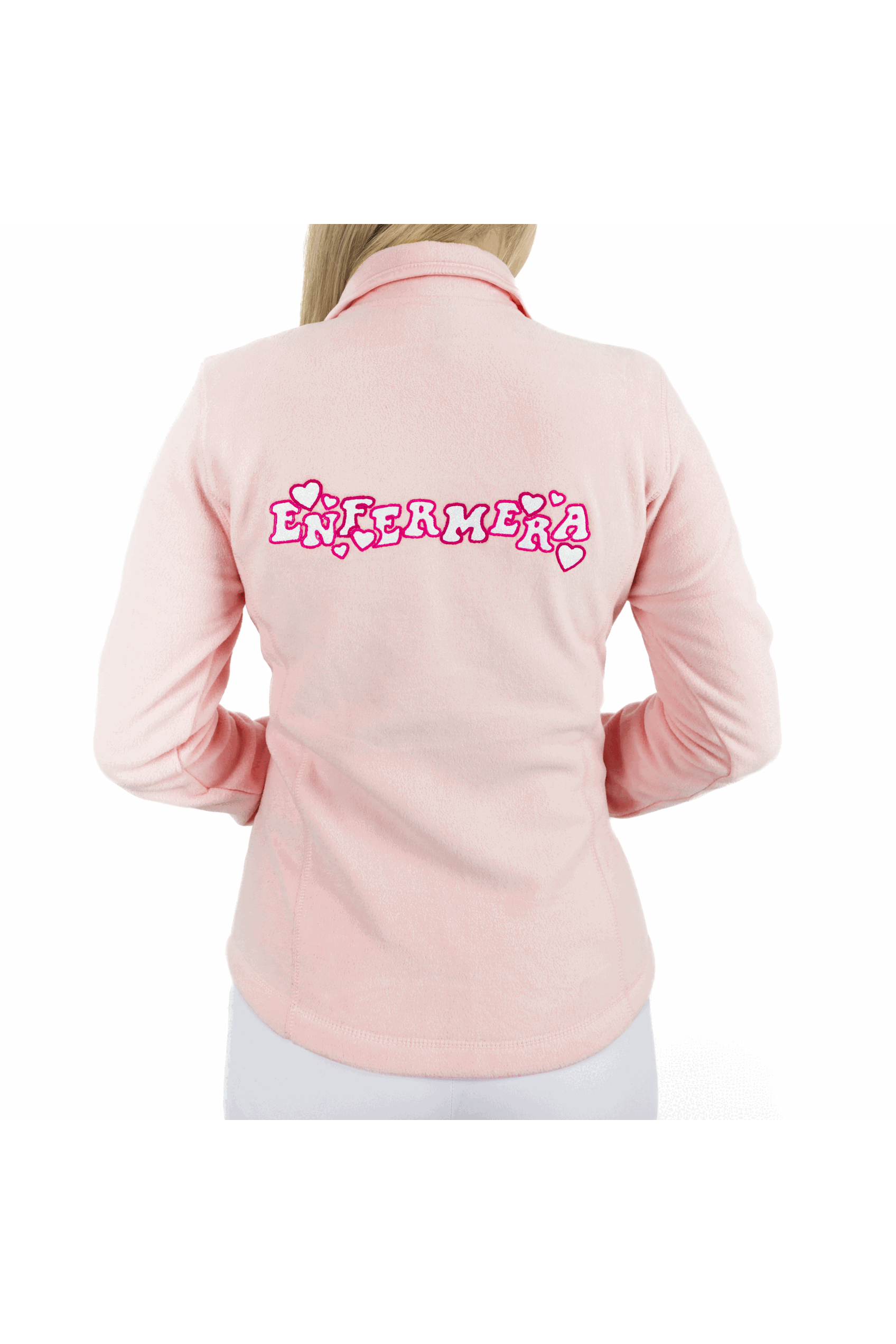 Forro Polar Sanitario Mujer Personalizado – Sweet Rosa Pediatra-zoom-4