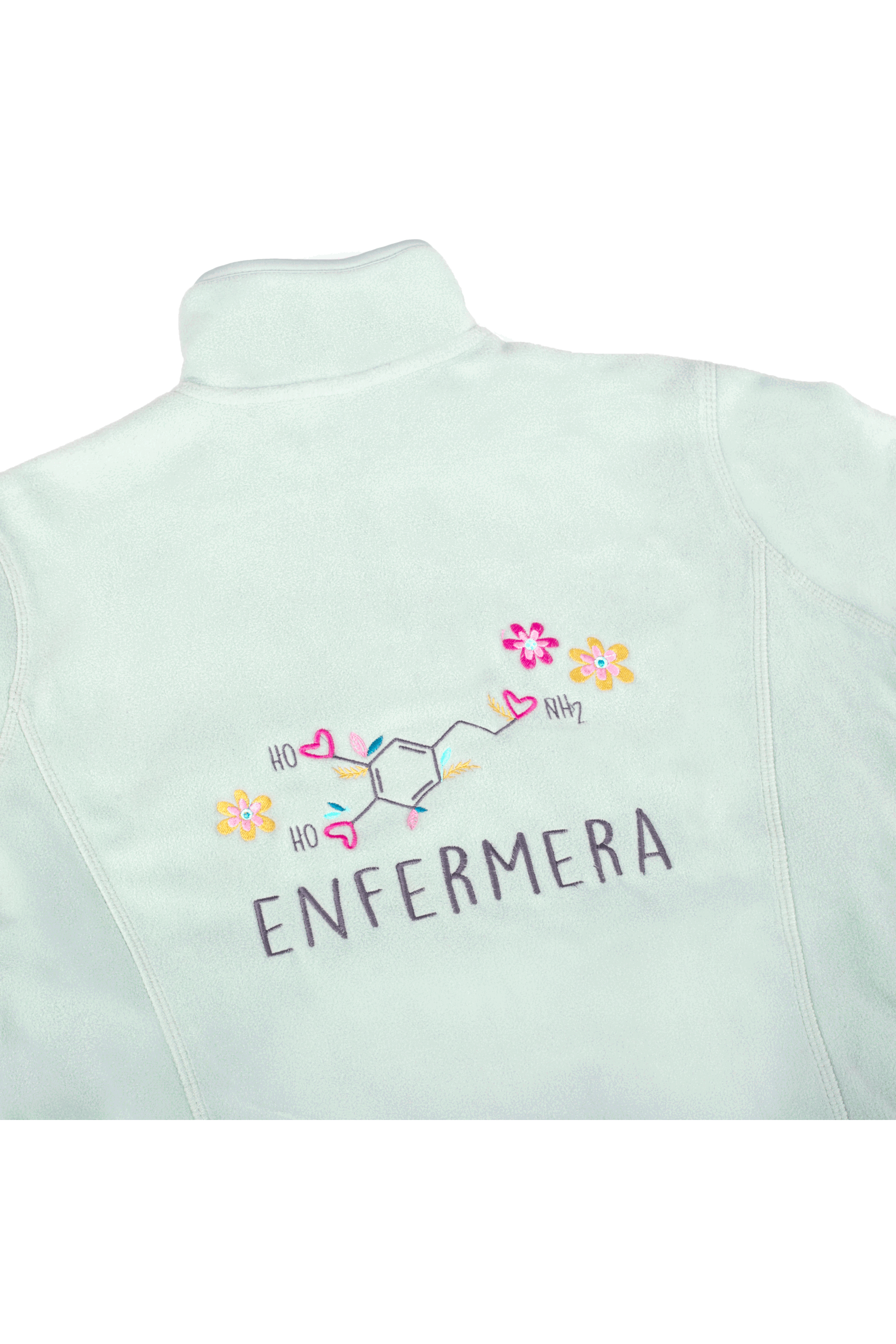 Forro Polar Sanitario mujer Personalizado - Sweet Verde Médico-zoom-8