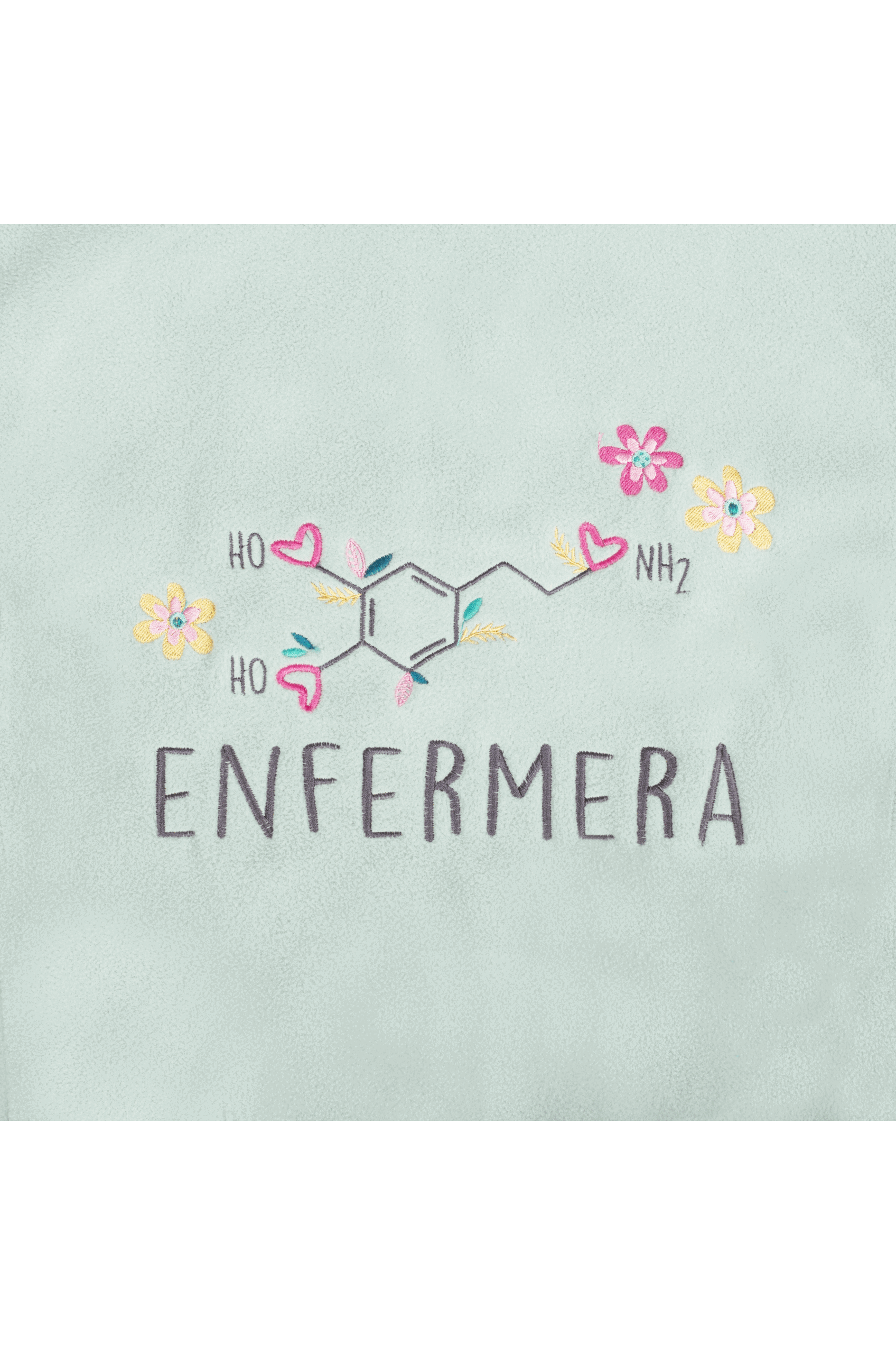 Forro Polar Sanitario mujer Personalizado - Sweet Verde Médico-zoom-11