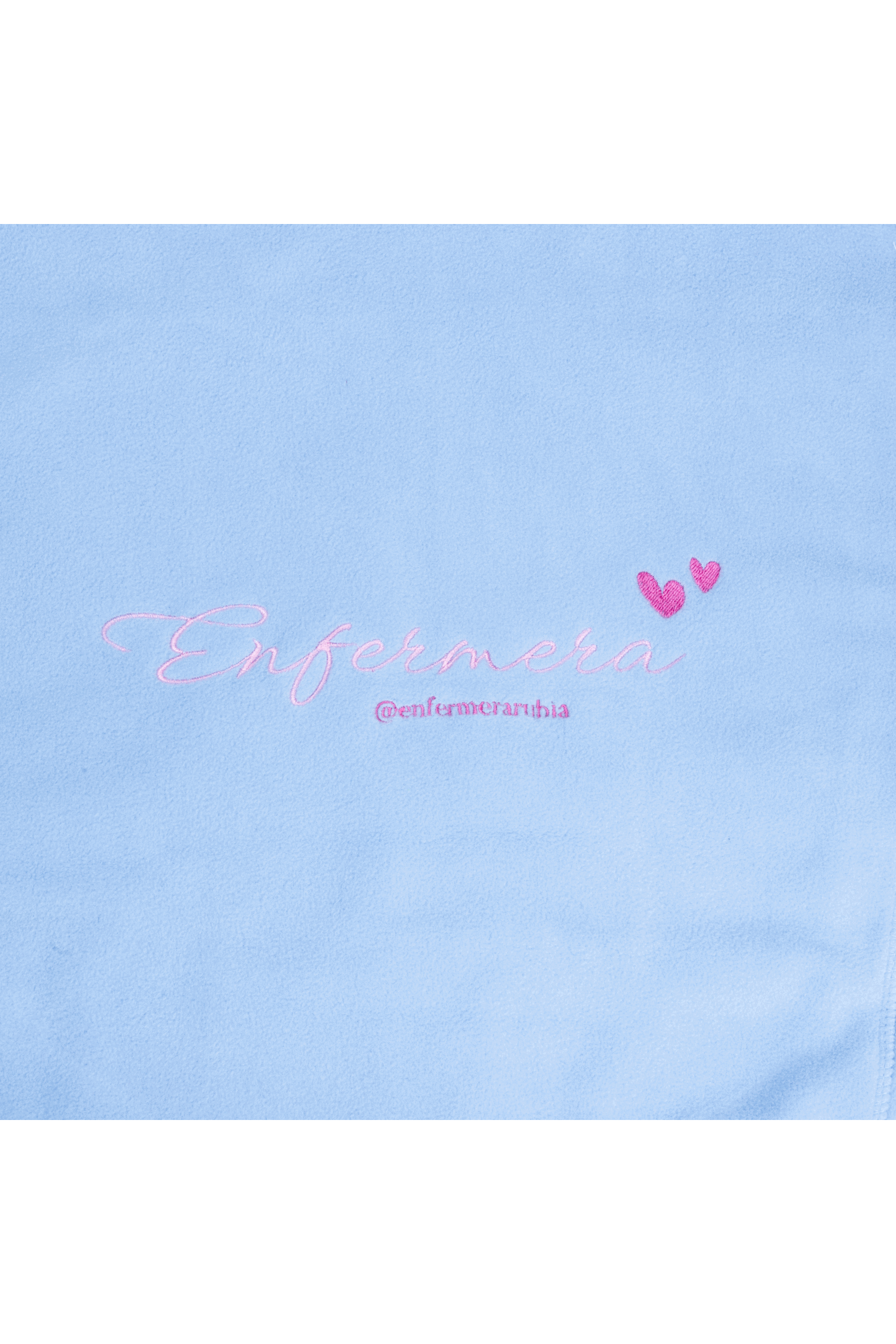 Forro Polar Sanitario Mujer Bordado Personalizado - Sweet Azul Médico-13