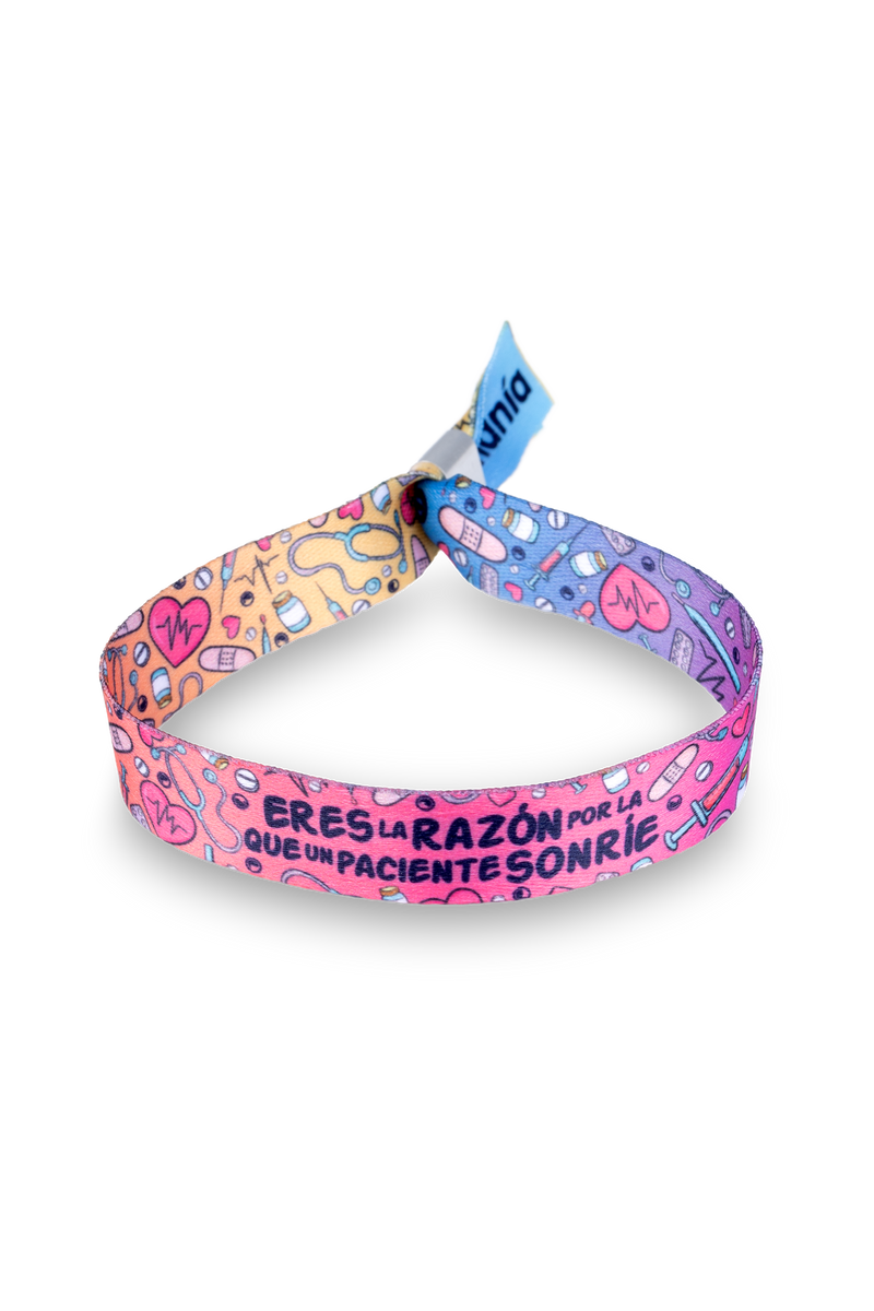 Pulsera estampada enfermera - Colorful-zoom-