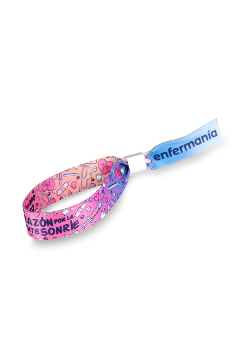 Pulsera estampada enfermera - Colorful-zoom-
