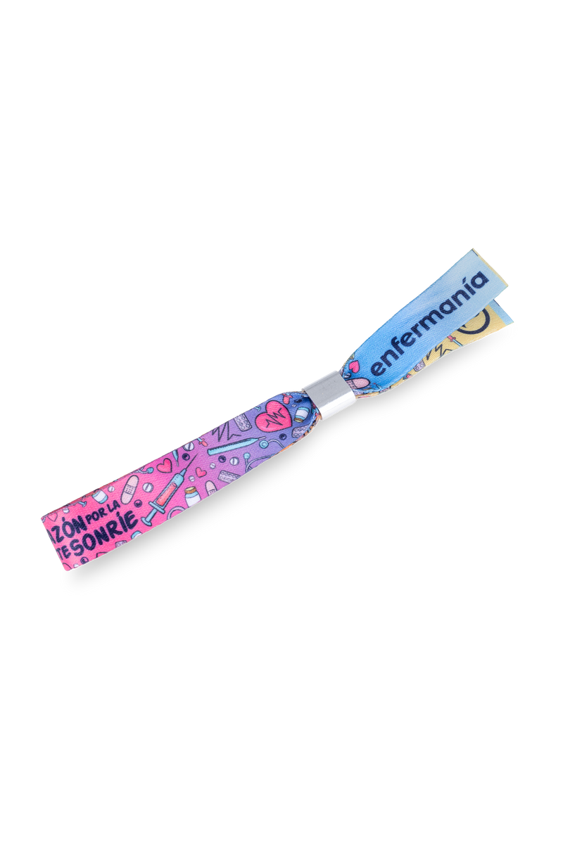 Pulsera estampada enfermera - Colorful-zoom-