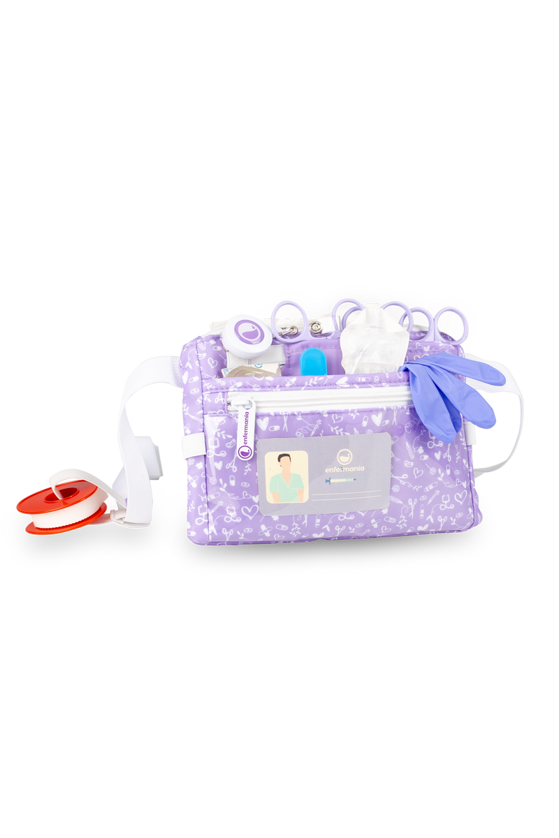 Riñonera Organizador Enfermería Sweet lavanda-zoom-