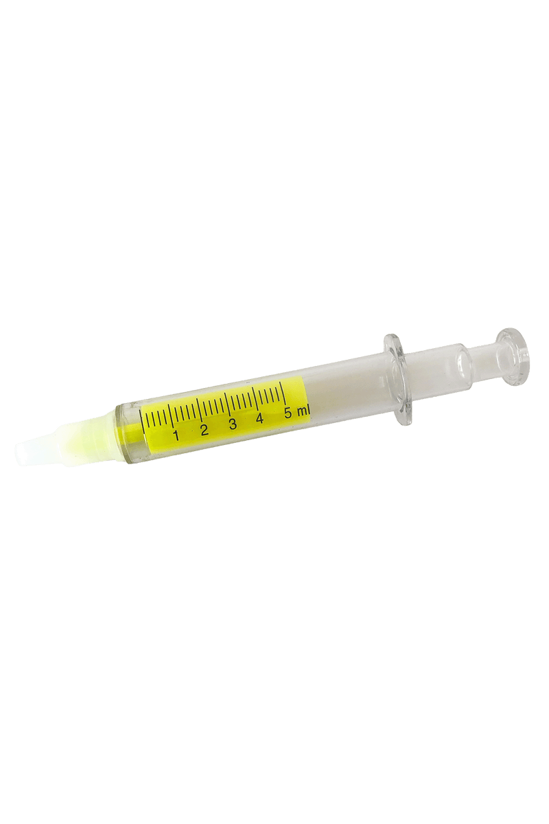 Rotuladores fluorescentes gruesos - Jeringuilla-zoom-