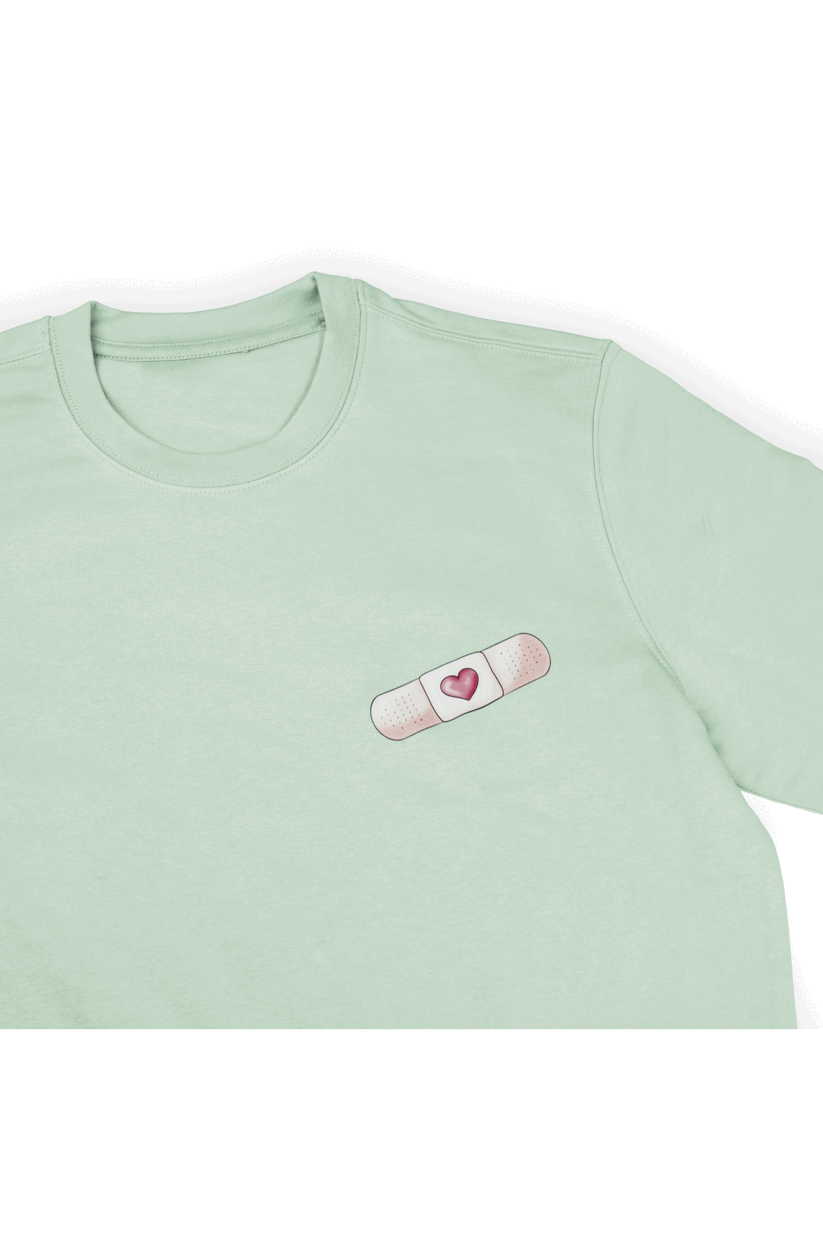 Sudadera verde estampado sanitario-8