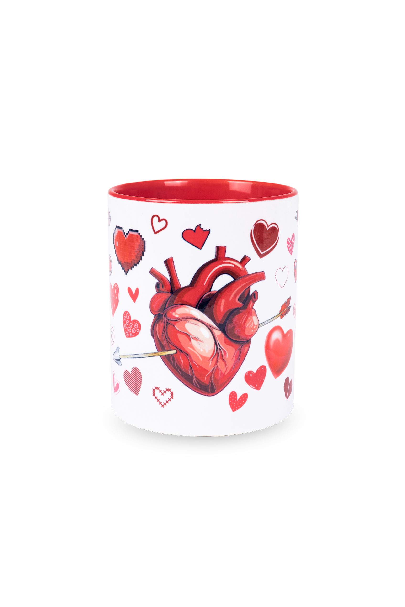 Taza cerámica roja - Amor Propio-zoom-1