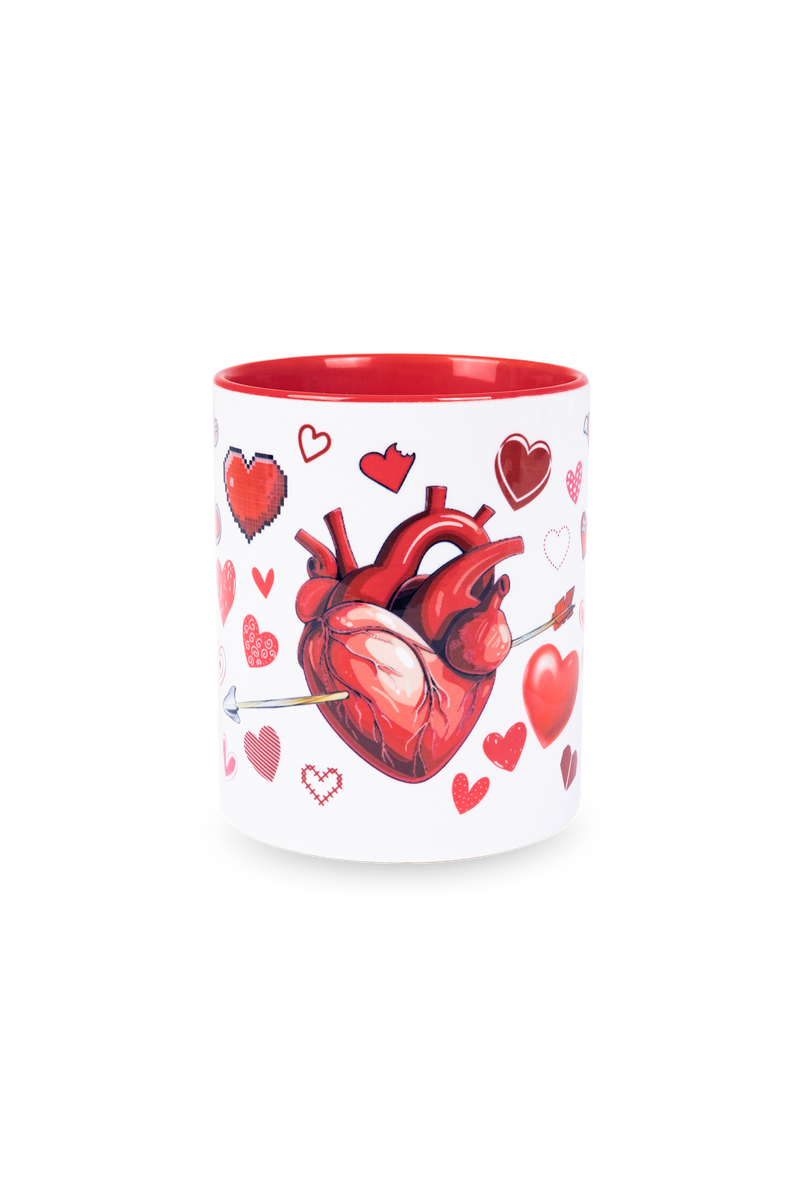 Taza cerámica roja - Amor Propio-zoom-
