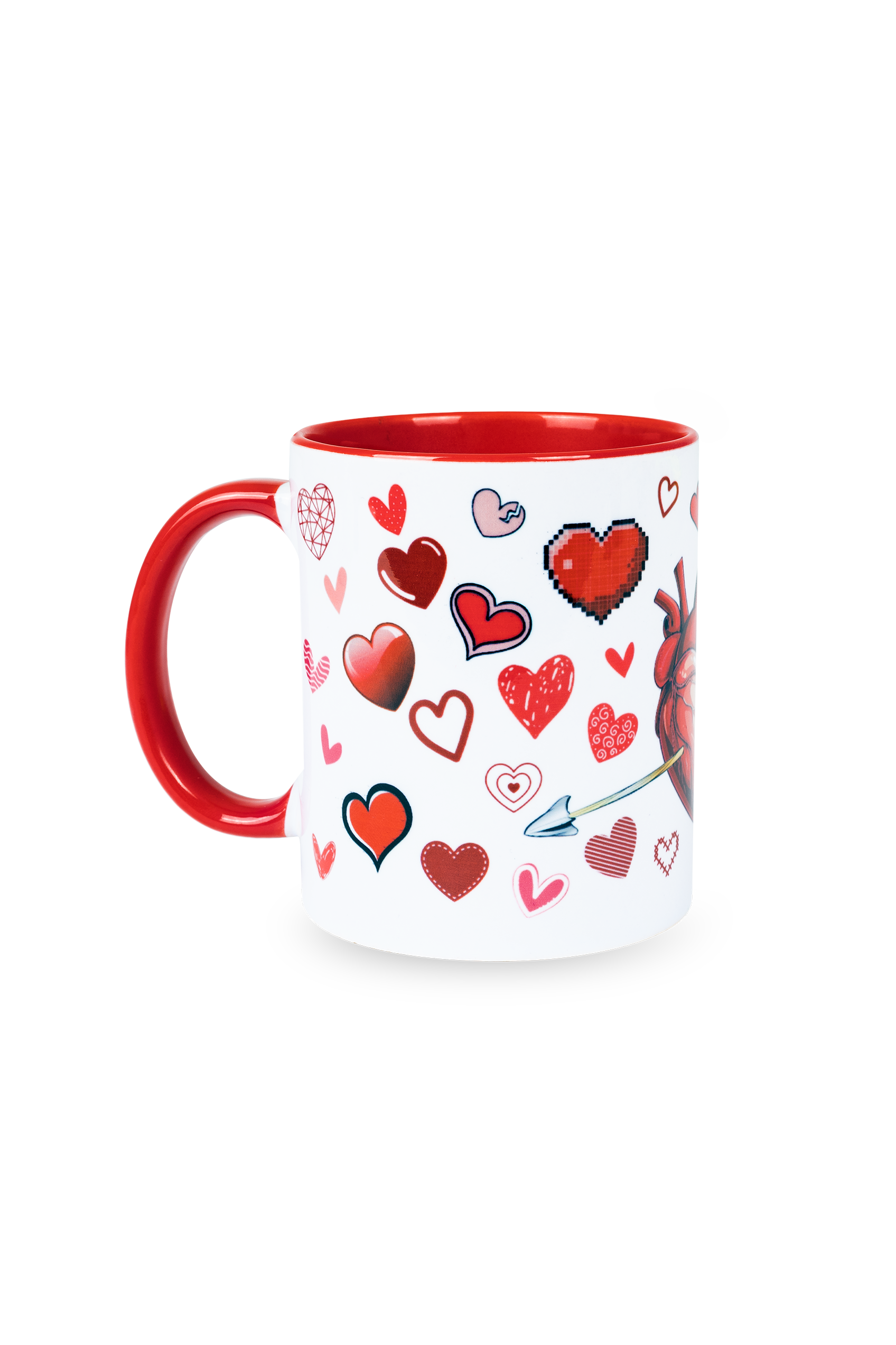 Taza cerámica roja - Amor Propio-4