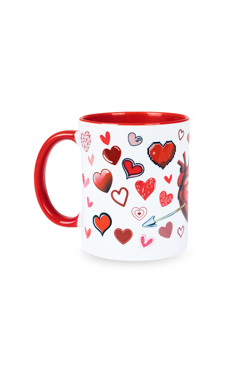 Taza cerámica roja - Amor Propio-zoom-