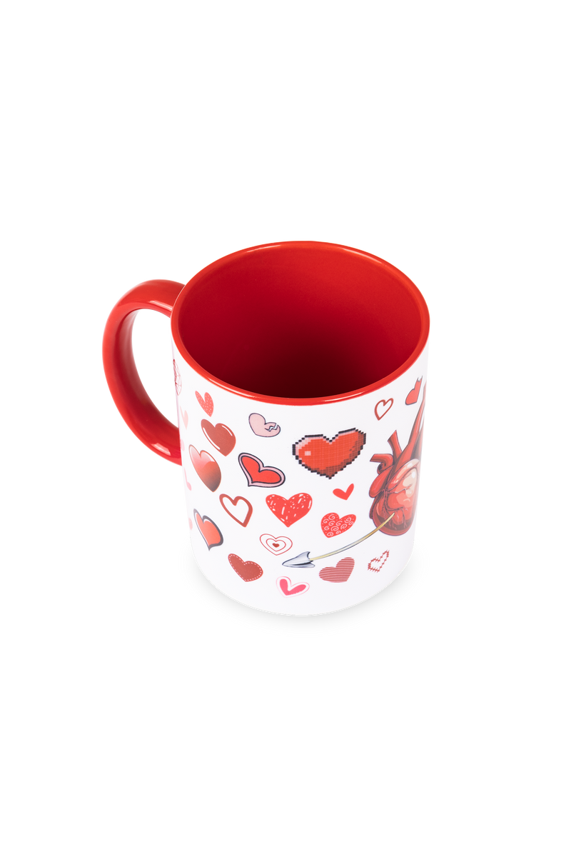 Taza cerámica roja - Amor Propio-zoom-