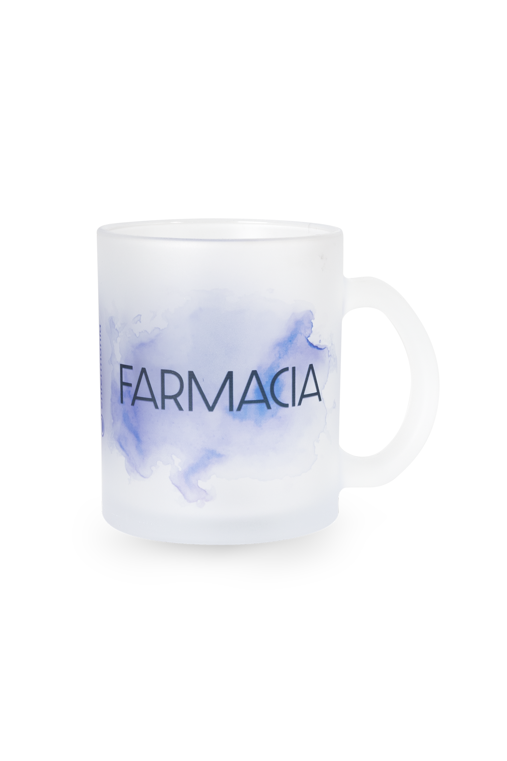 Taza cristal translúcida - Caduceo Farmacia-zoom-4