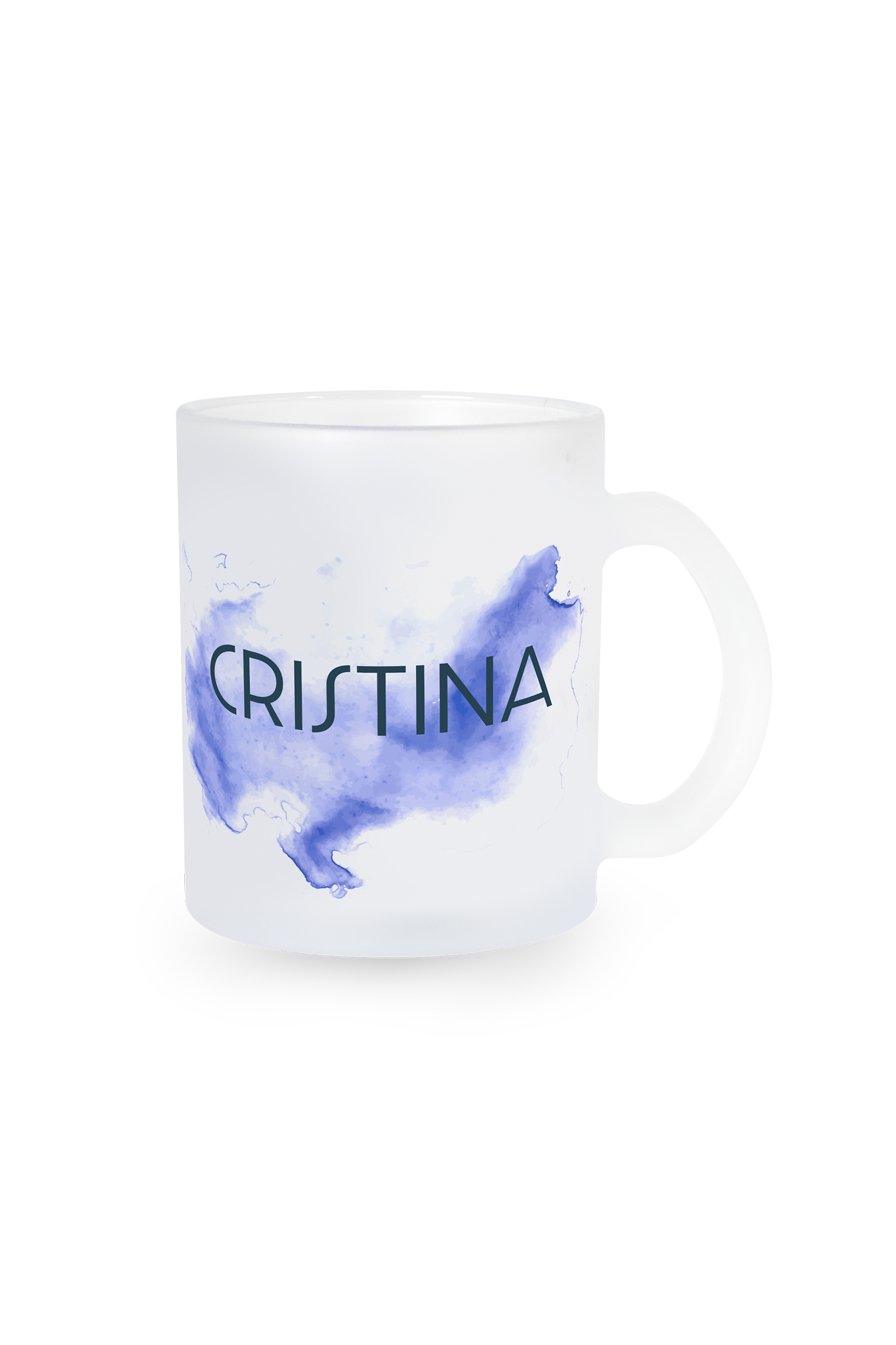 Taza cristal translúcida - Caduceo Farmacia