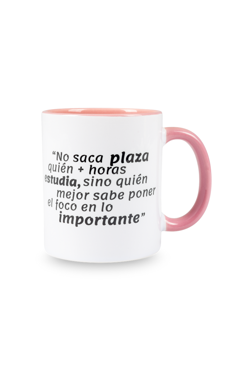 Taza cerámica rosa - Eiryopenfermera-zoom-