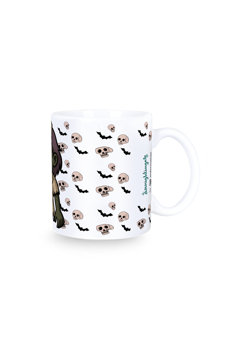 Taza cerámica - @annigh.tingale Halloween-zoom-