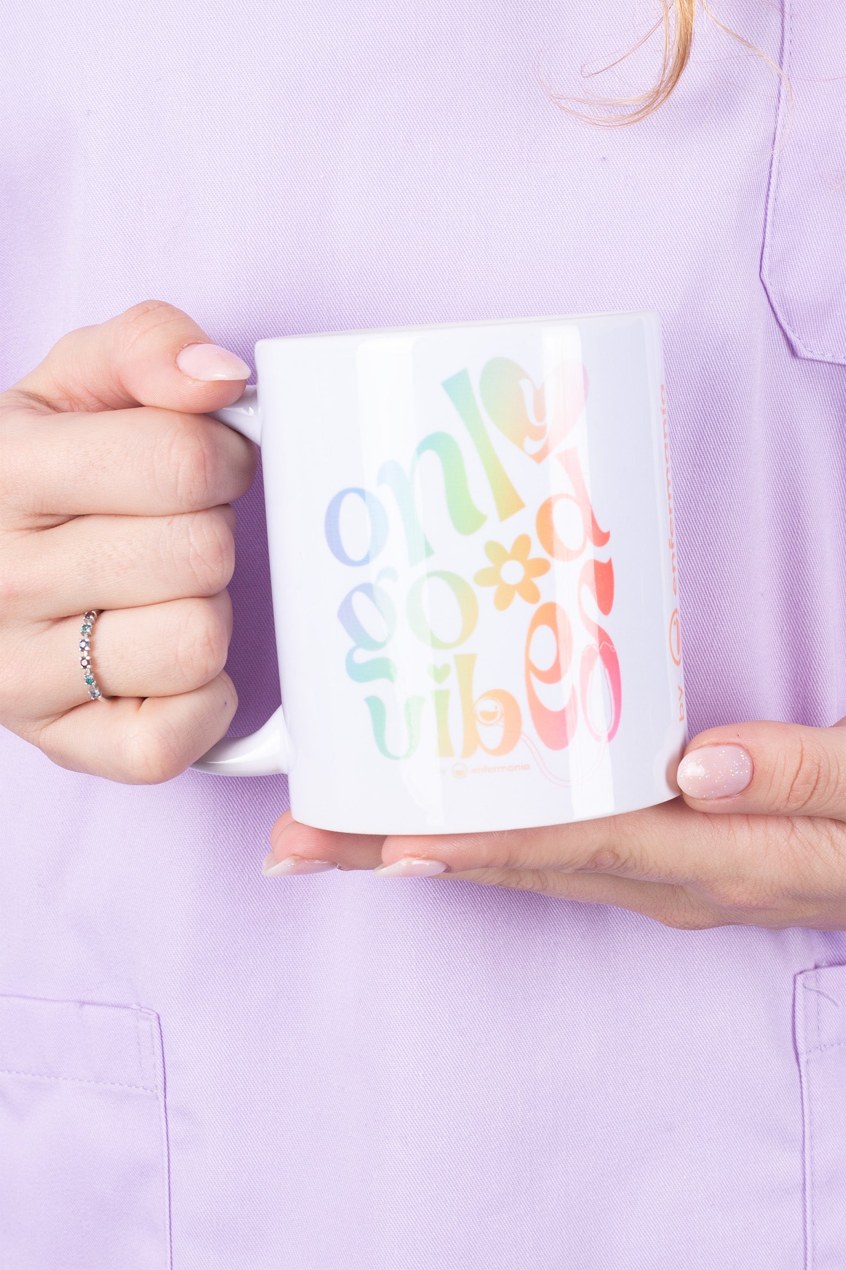 Taza cerámica - Good vibes-2