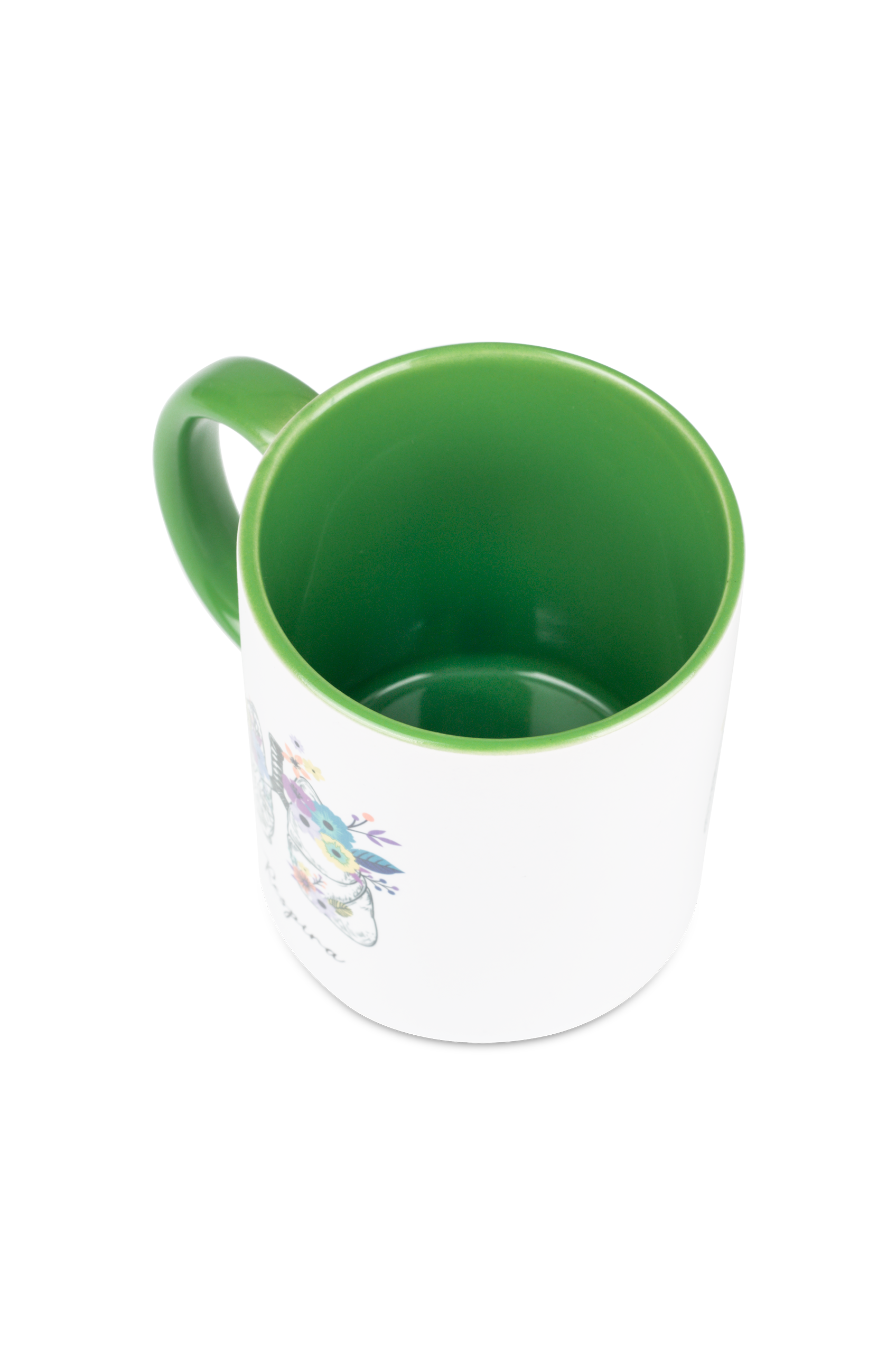 Taza Cerámica Verde - Pulmones-4