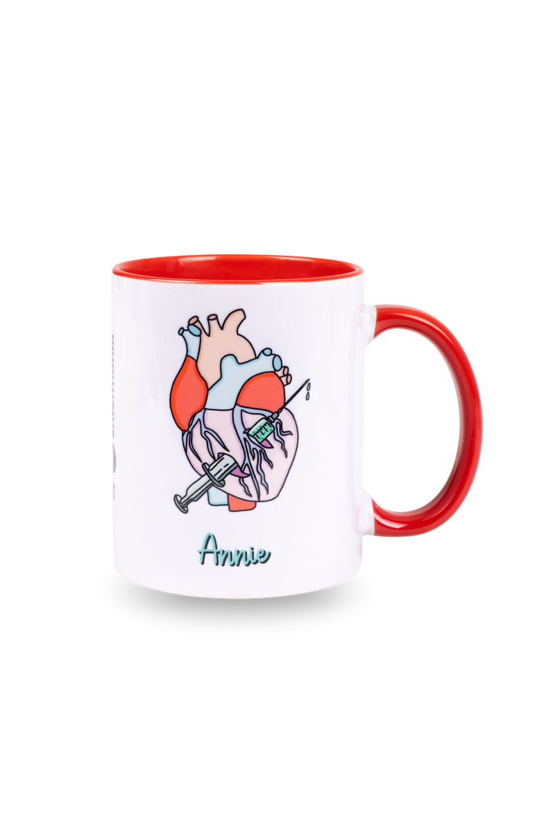 Taza cerámica personalizable roja - Rebelheart Col. @anni.ghtingale-zoom-