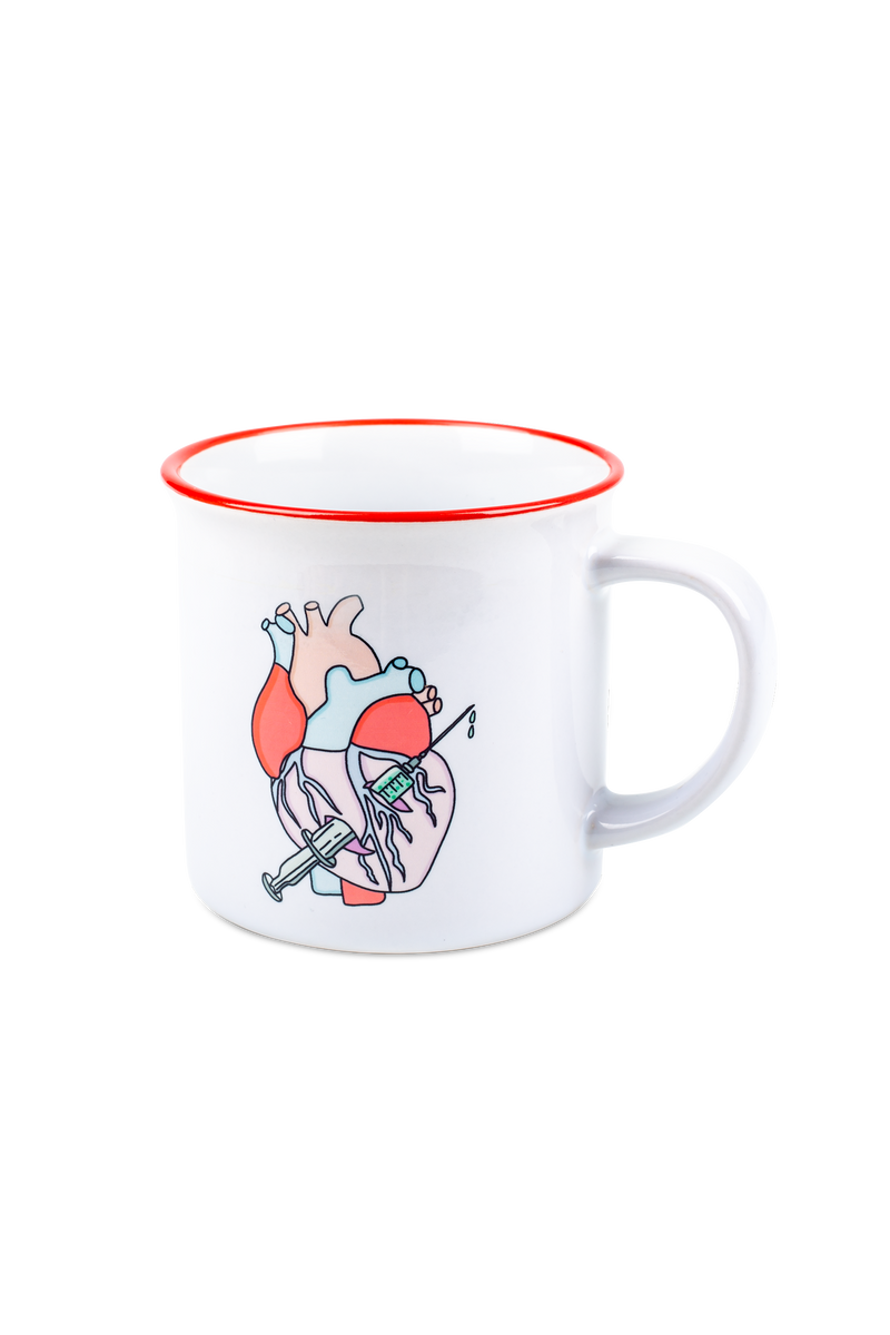 Taza cerámica vintage roja - Rebelheart Col. @anni.ghtingale-zoom-