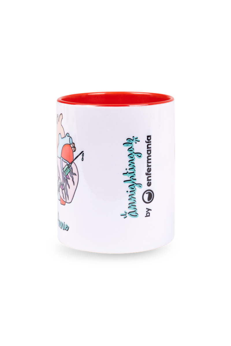 Taza cerámica personalizable roja - Rebelheart Col. @anni.ghtingale-zoom-