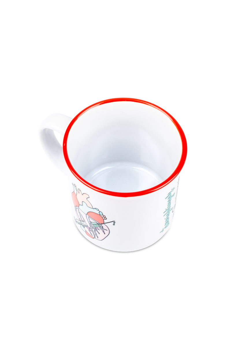 Taza cerámica vintage roja - Rebelheart Col. @anni.ghtingale-zoom-