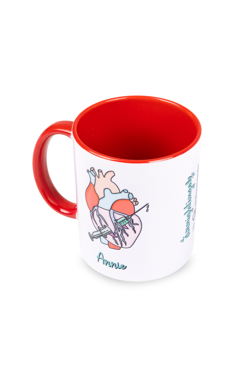 Taza cerámica personalizable roja - Rebelheart Col. @anni.ghtingale-zoom-