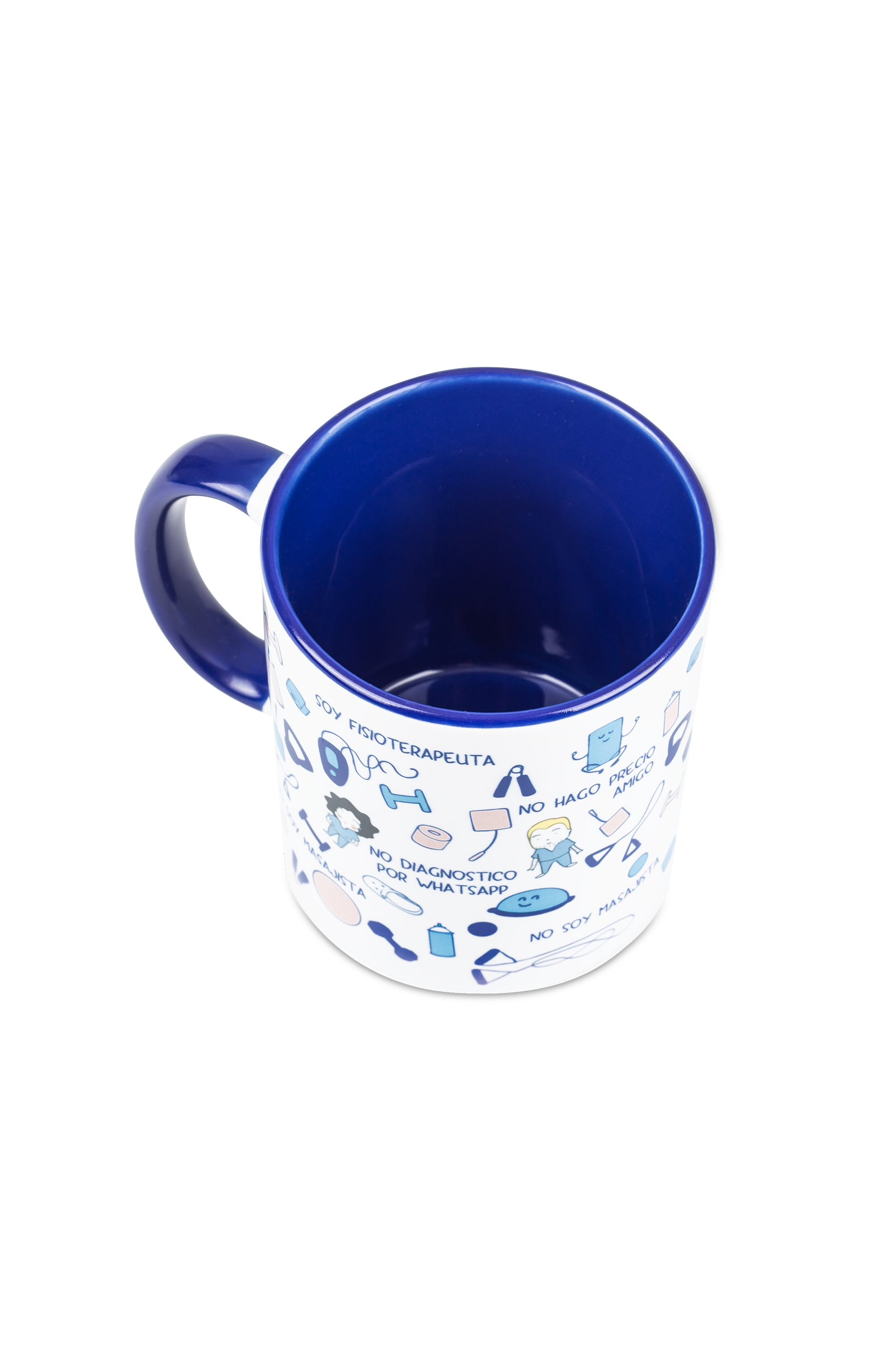 Taza cerámica personalizable azul marino - fisiode_mente-3