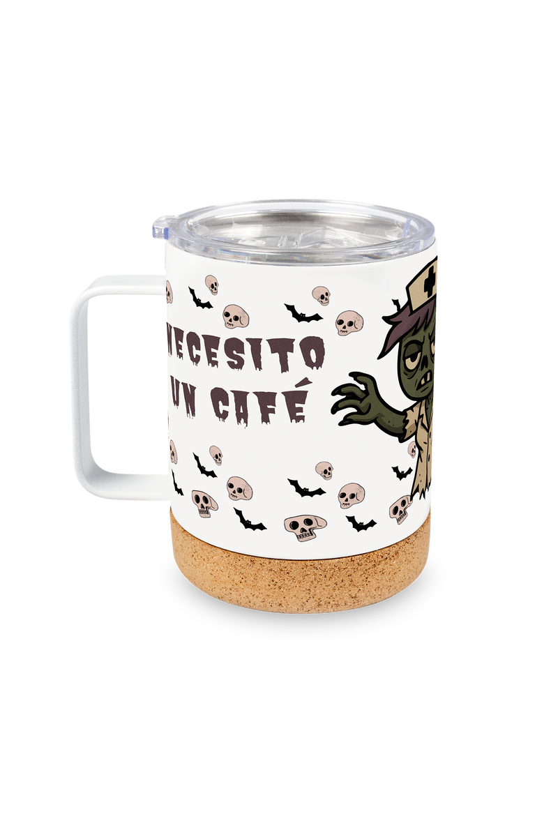 Taza con tapa @annigh.tingale Halloween-zoom-