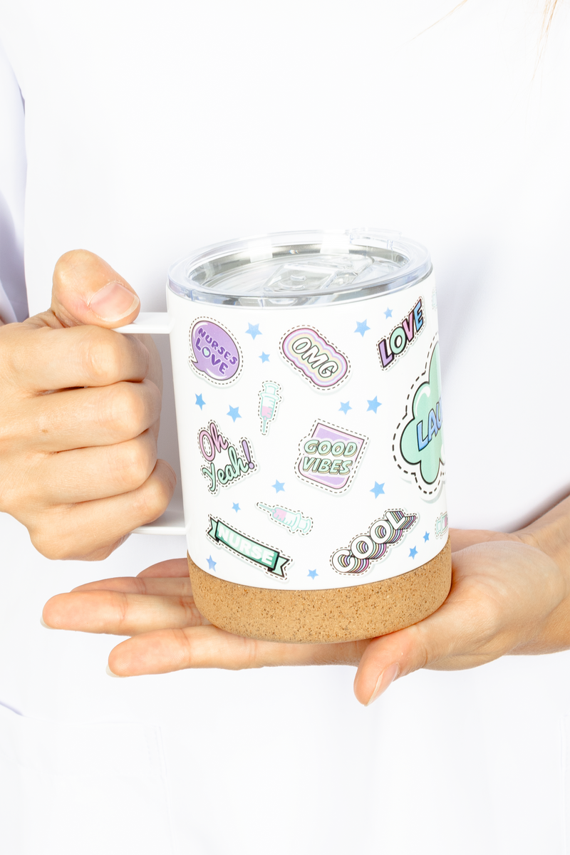 Taza Térmica de Acero con Base de Corcho – Stickers Collection-zoom-