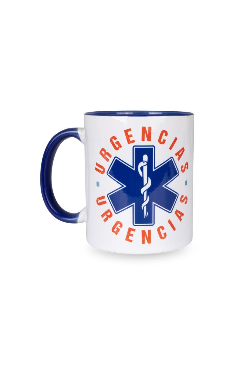 Taza cerámica azul marino - Urgencias-zoom-