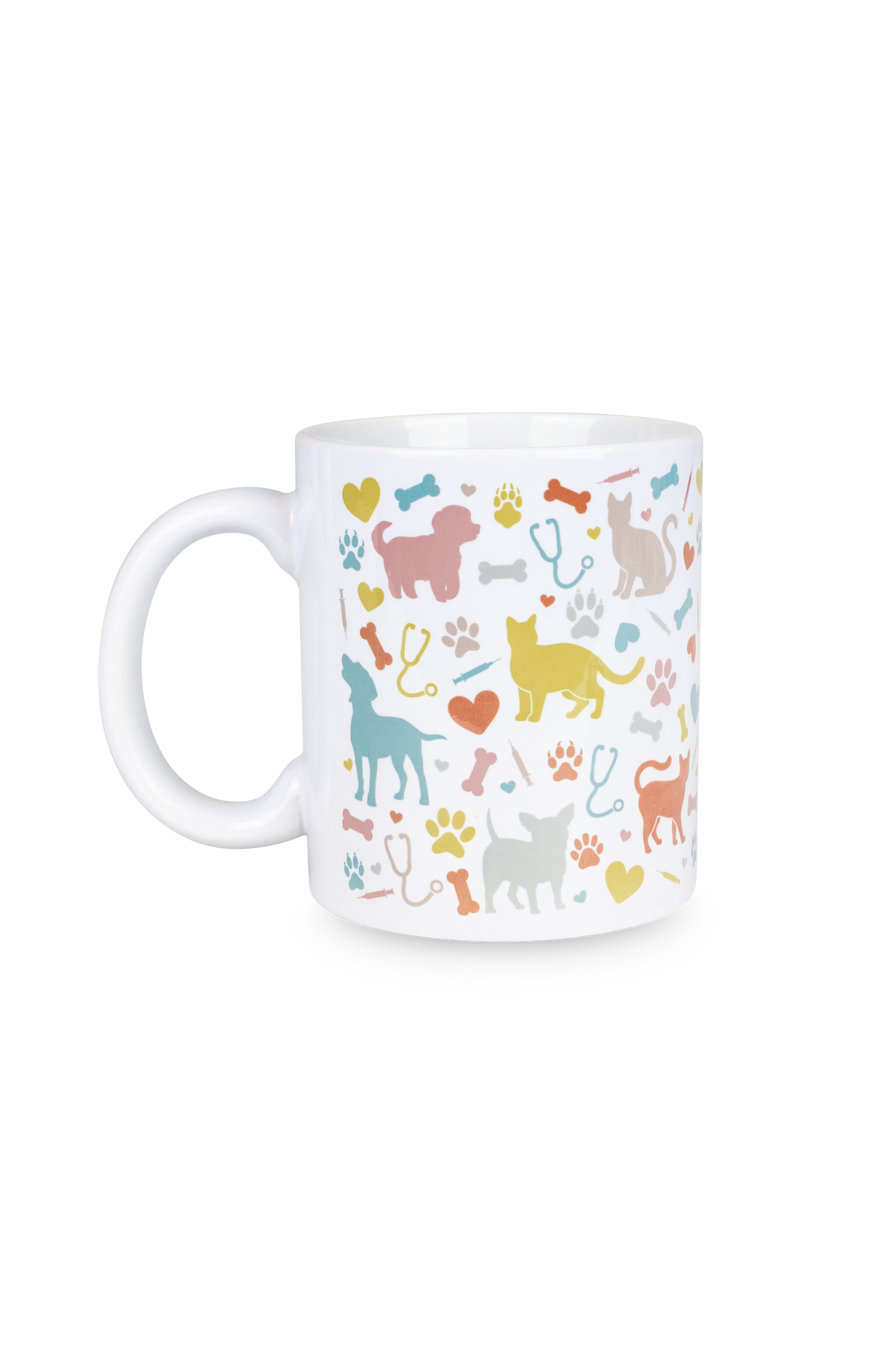 Taza cerámica blanca - Vets Collection