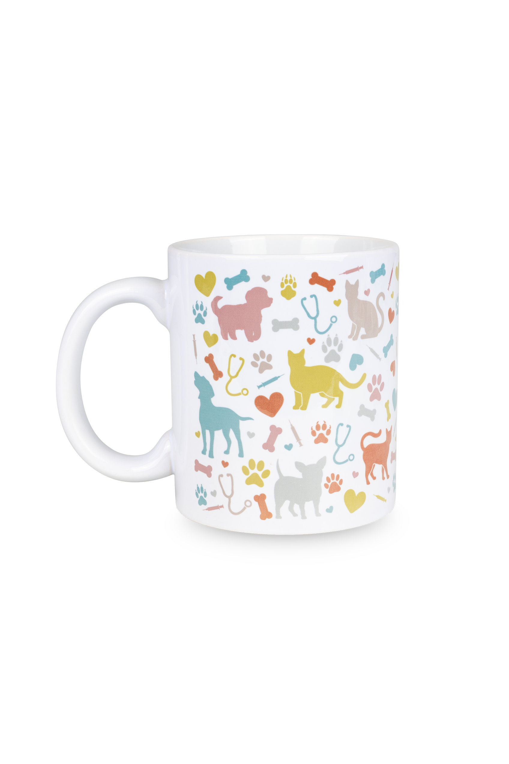Taza cerámica blanca - Vets Collection