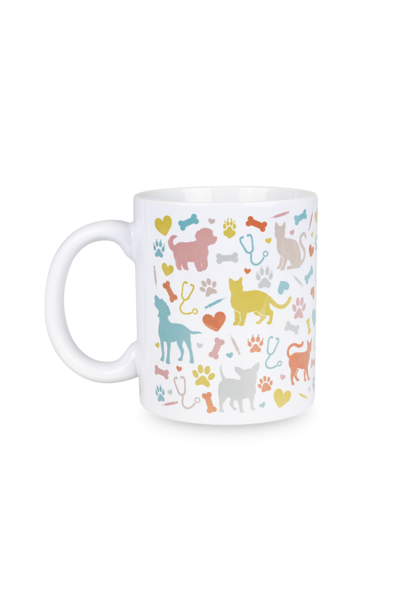 Taza cerámica blanca - Vets Collection-zoom-