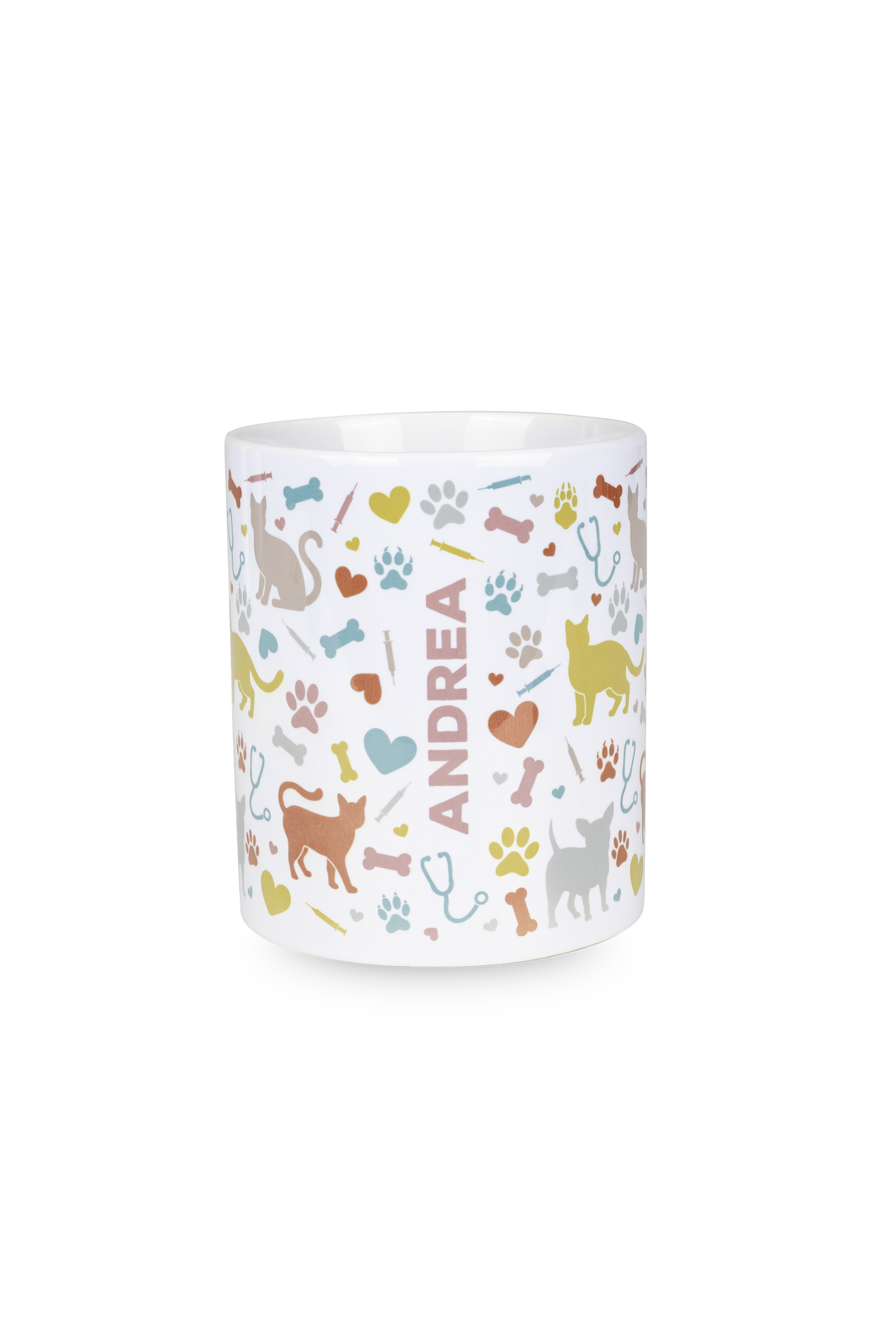 Taza cerámica blanca - Vets Collection-2
