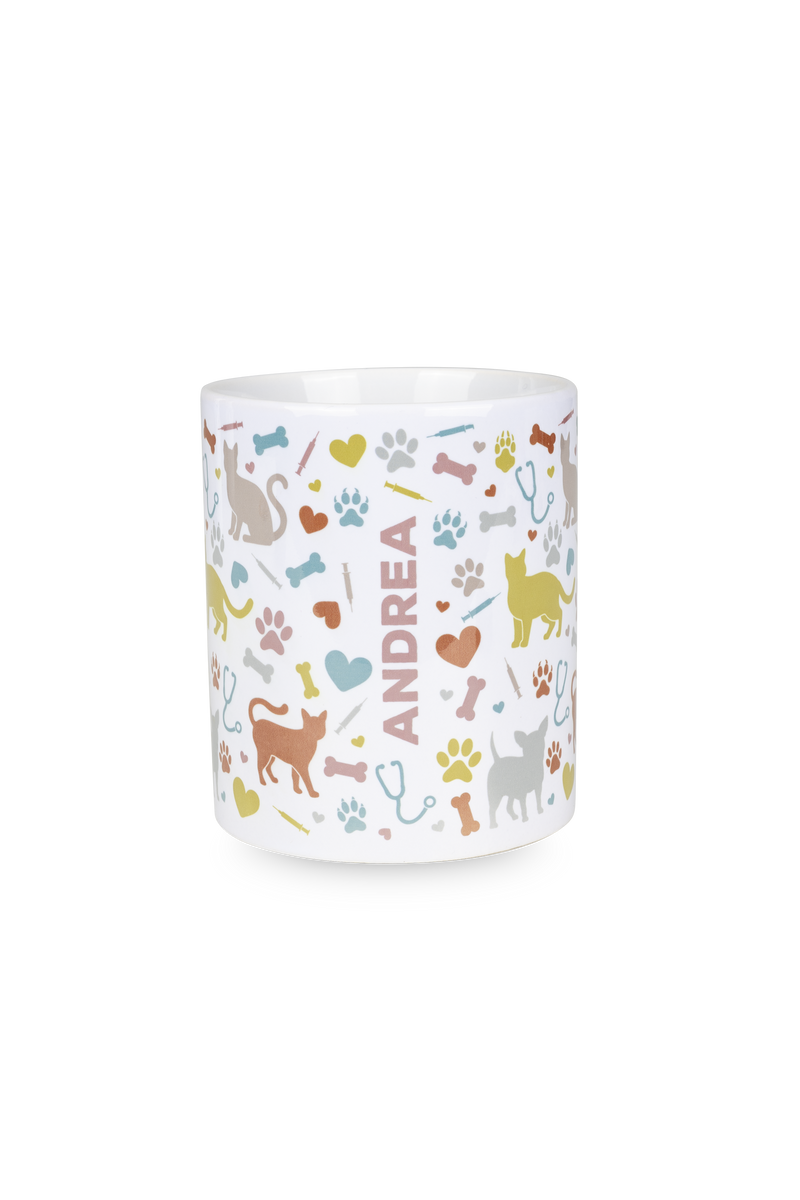Taza cerámica blanca - Vets Collection-zoom-