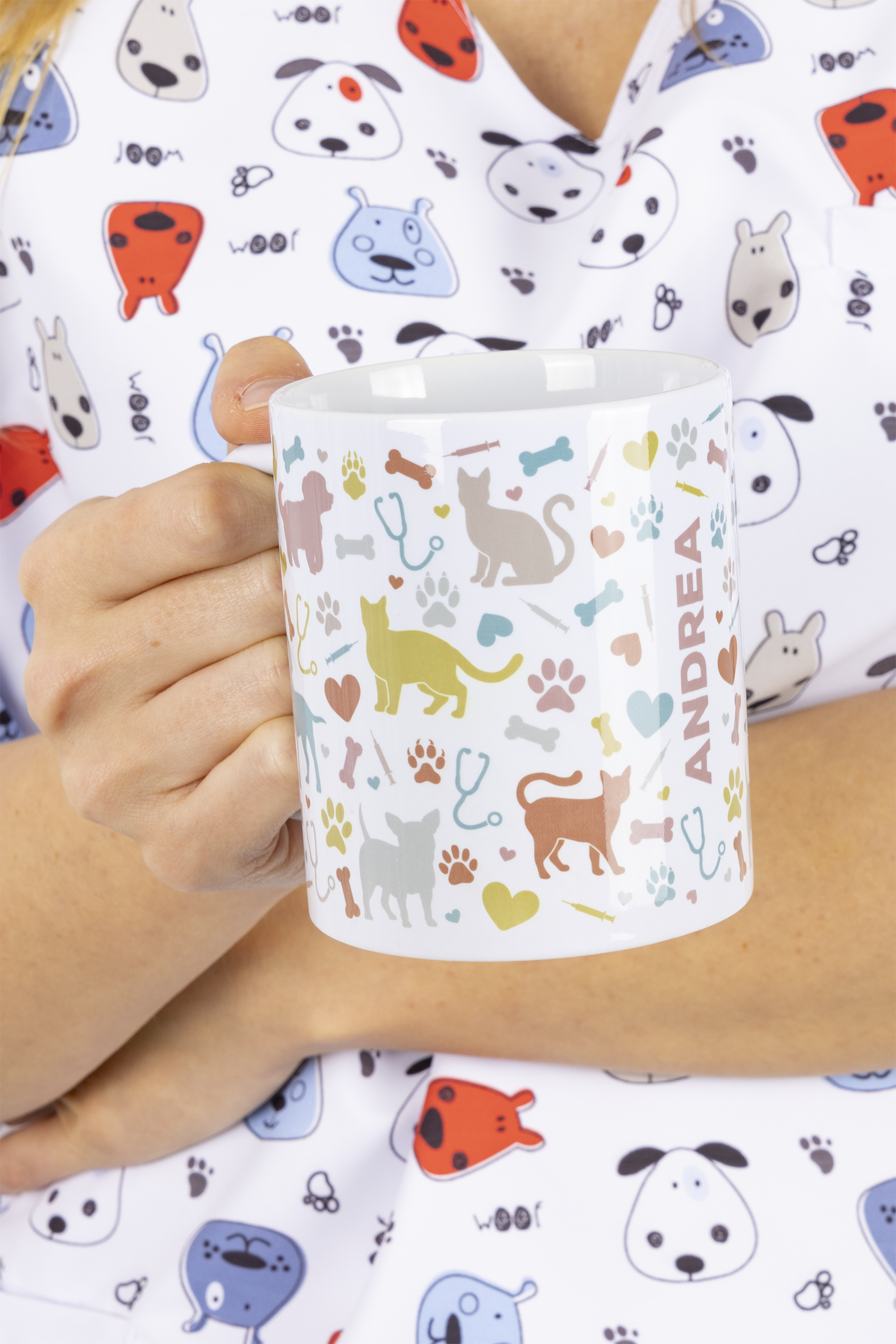 Taza cerámica blanca - Vets Collection-4