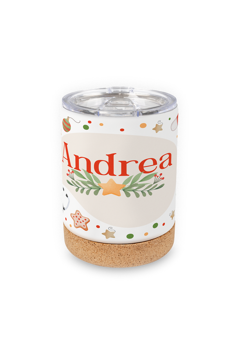 Taza térmica con tapa Navidad-zoom-