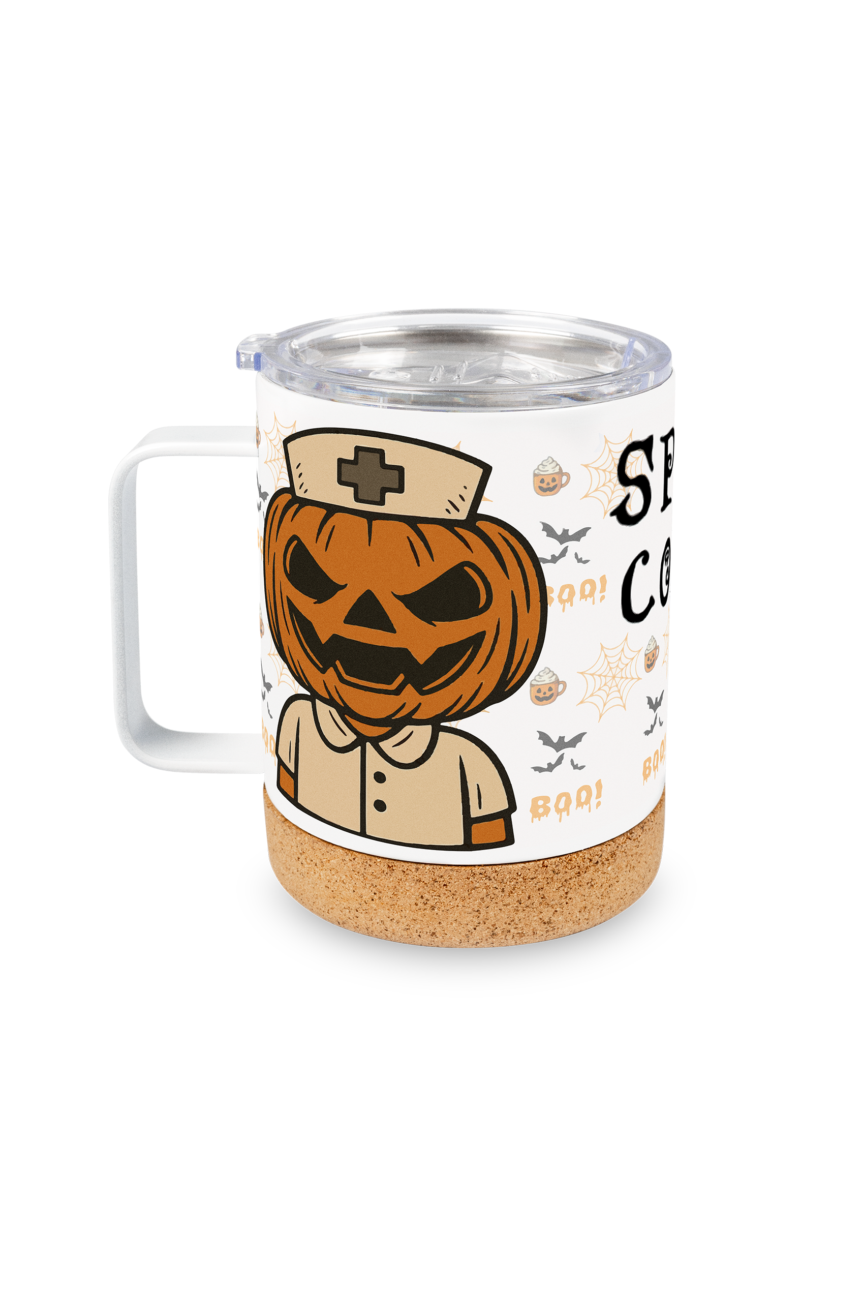 Taza con tapa @annigh.tingale Halloween-1