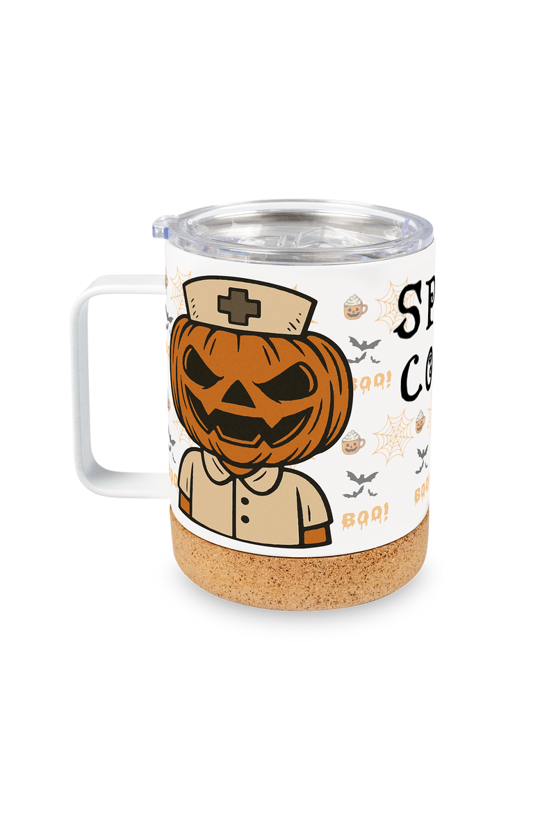 Taza con tapa @annigh.tingale Halloween-zoom-