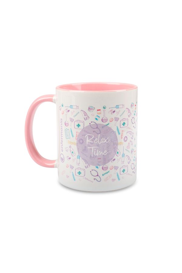 Taza cerámica rosa - Care Collection