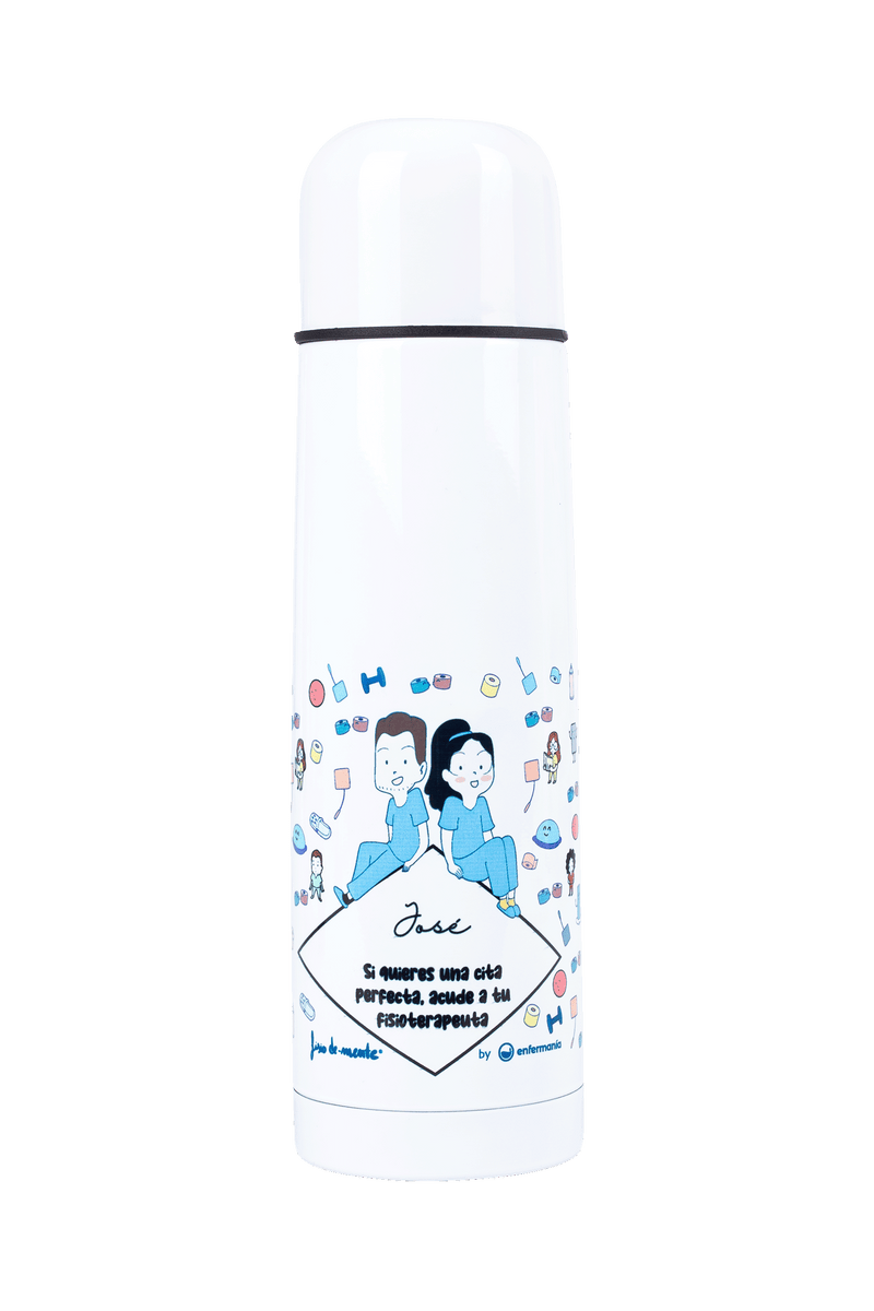 Termo estampado acero inoxidable - Acude a tu fisio-zoom-