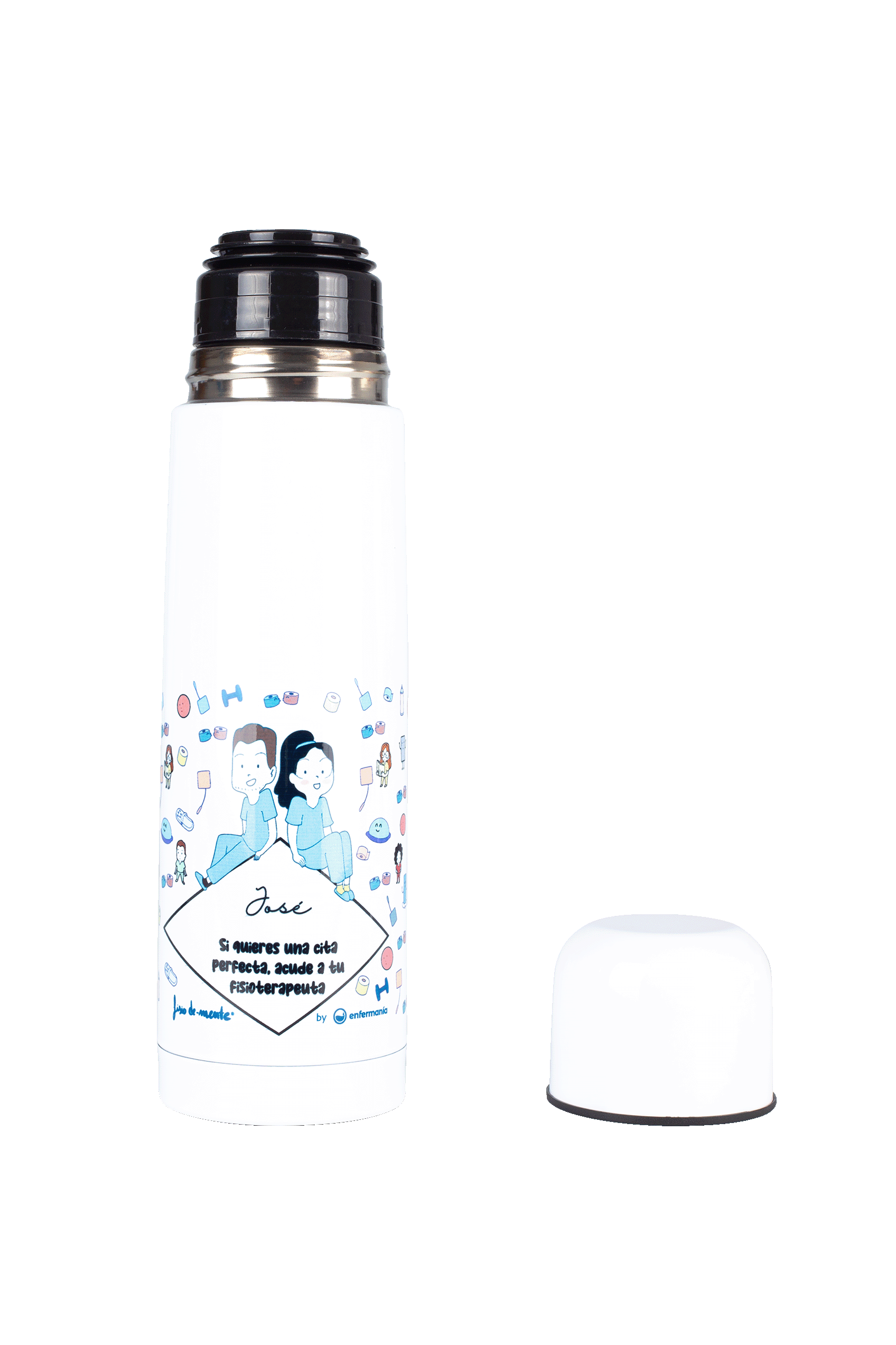 Termo estampado acero inoxidable - Acude a tu fisio-4